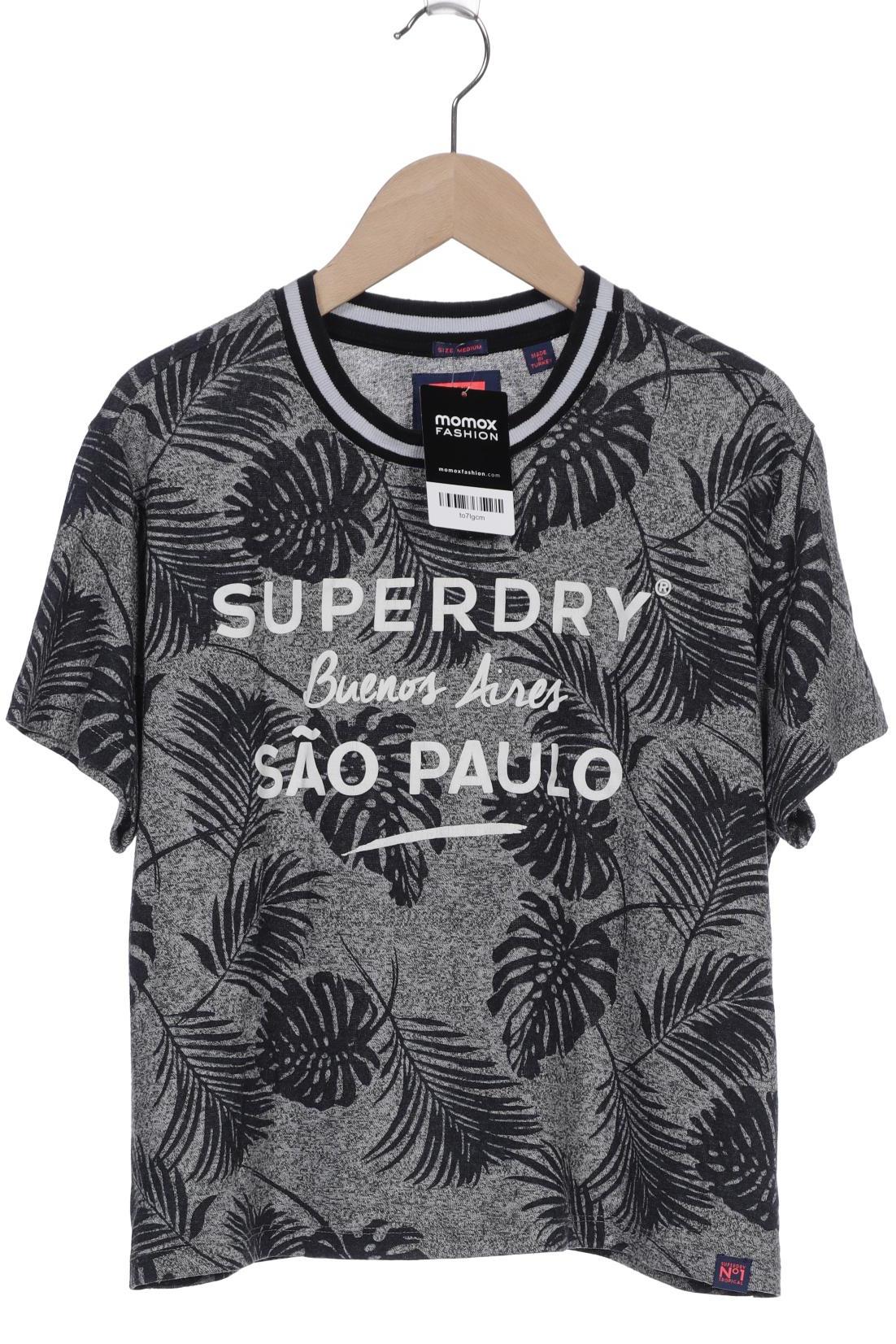 

Superdry Damen T-Shirt, grau, Gr. 38