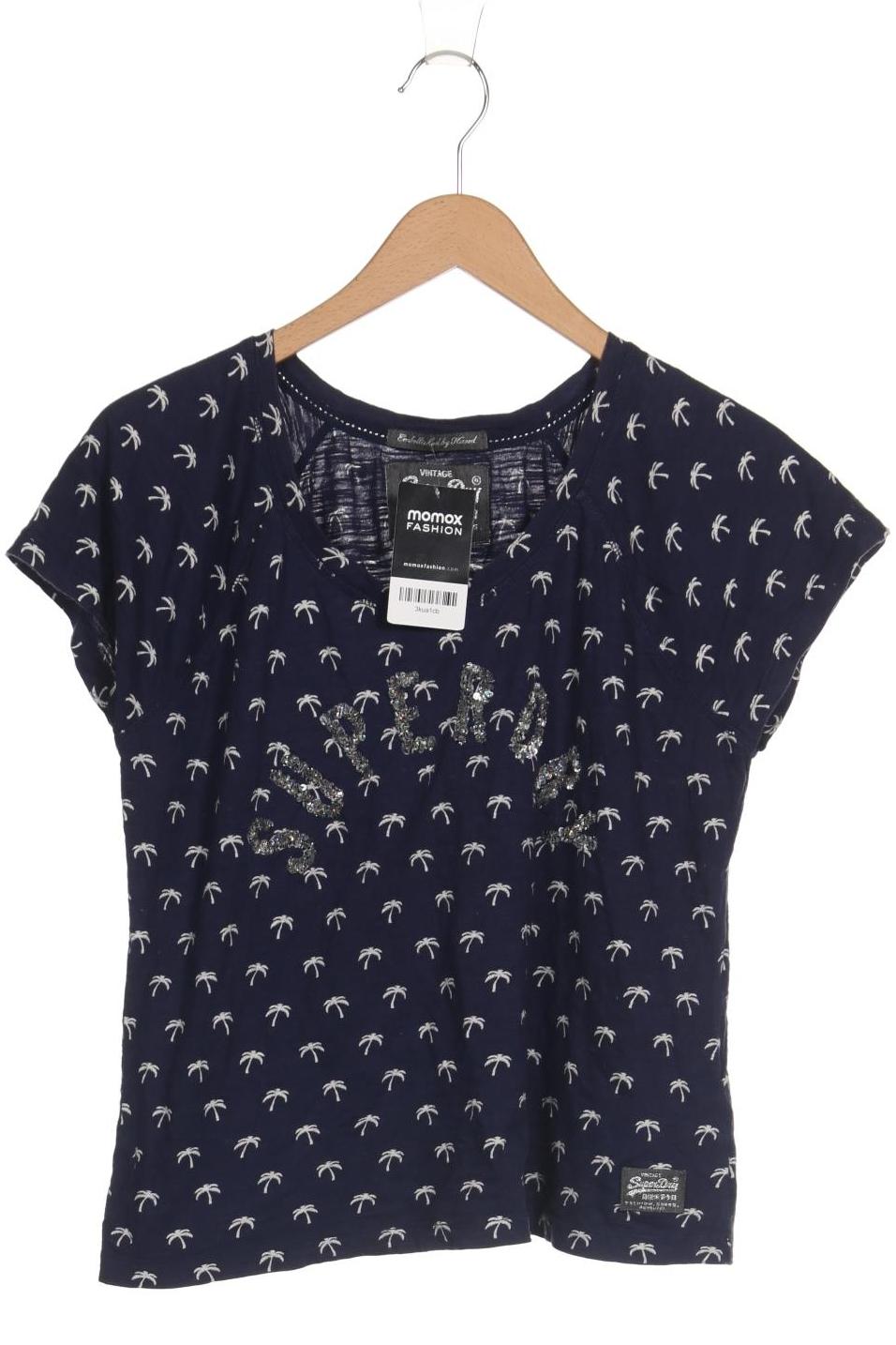 

Superdry Damen T-Shirt, marineblau, Gr. 44
