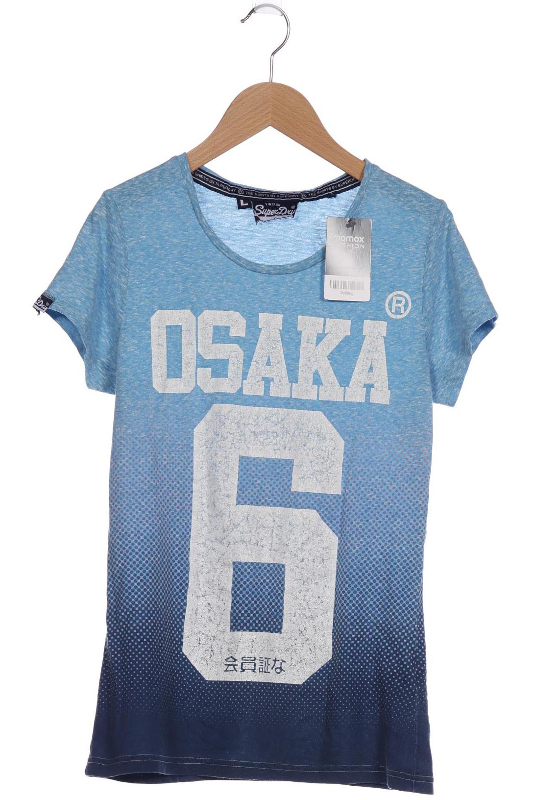 

Superdry Damen T-Shirt, blau