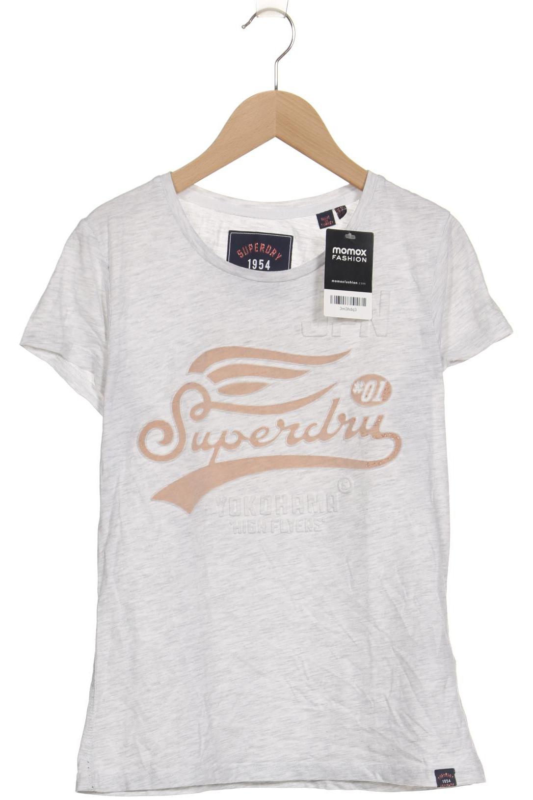 

Superdry Damen T-Shirt, grau, Gr. 40