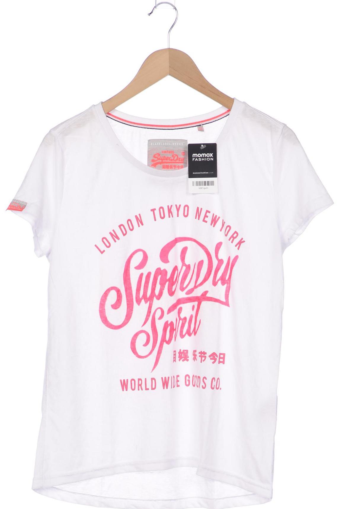 

Superdry Damen T-Shirt, weiß, Gr. 44