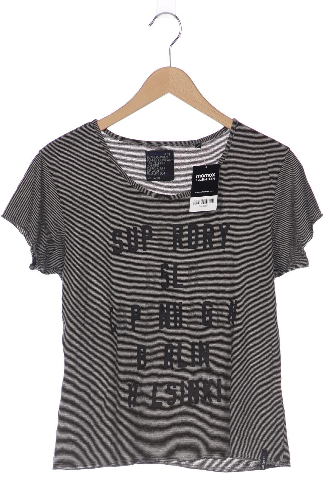 

Superdry Damen T-Shirt, grau, Gr. 42