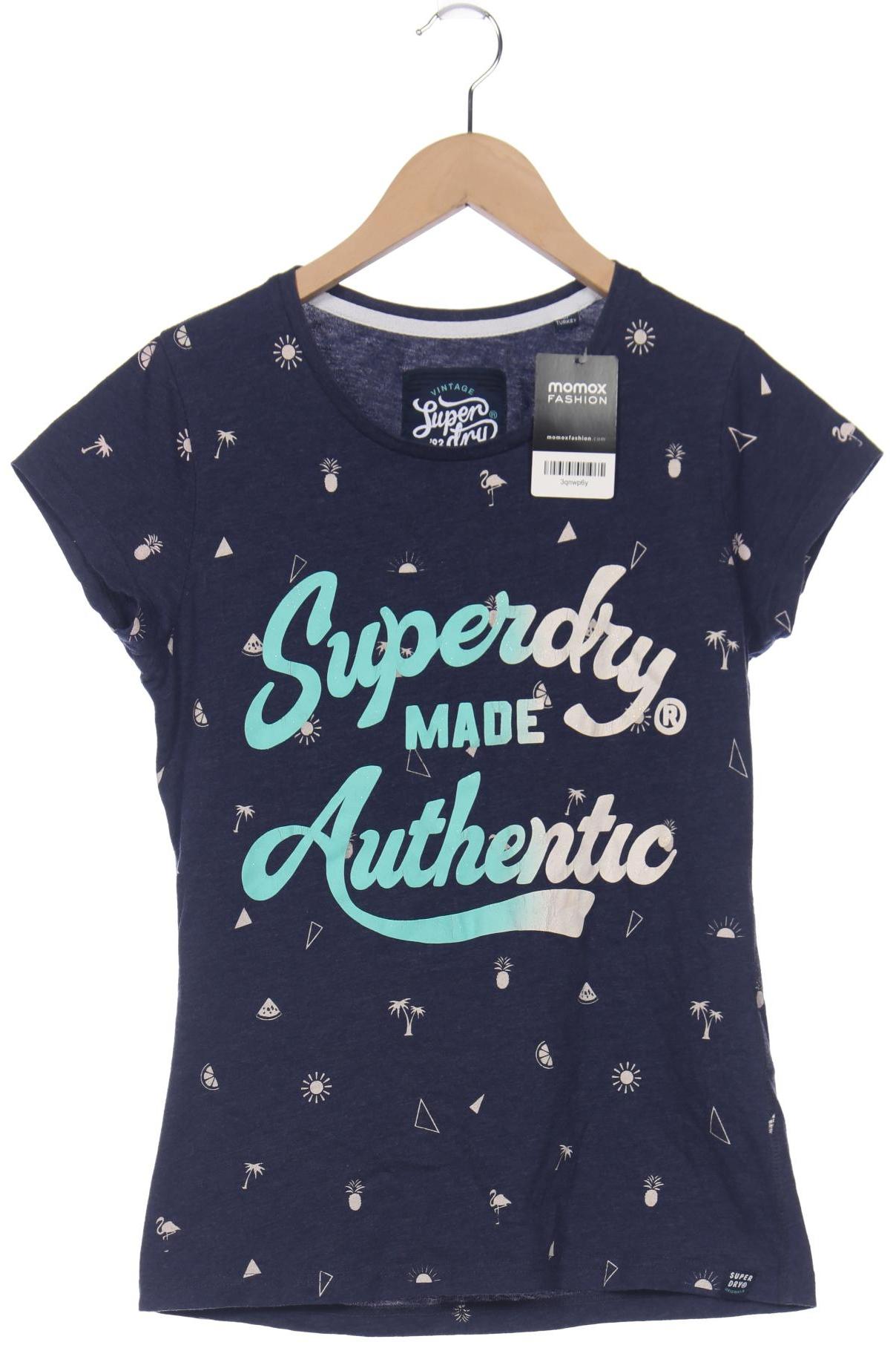 

Superdry Damen T-Shirt, marineblau