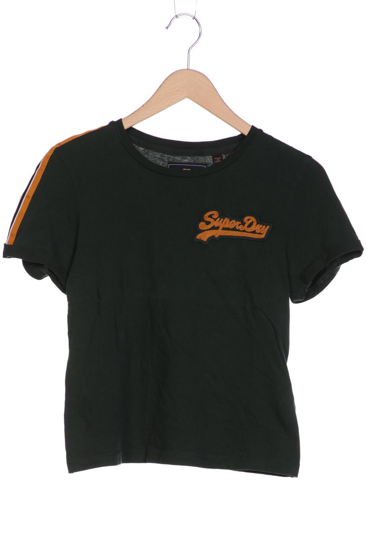

Superdry Damen T-Shirt, grün, Gr. 36
