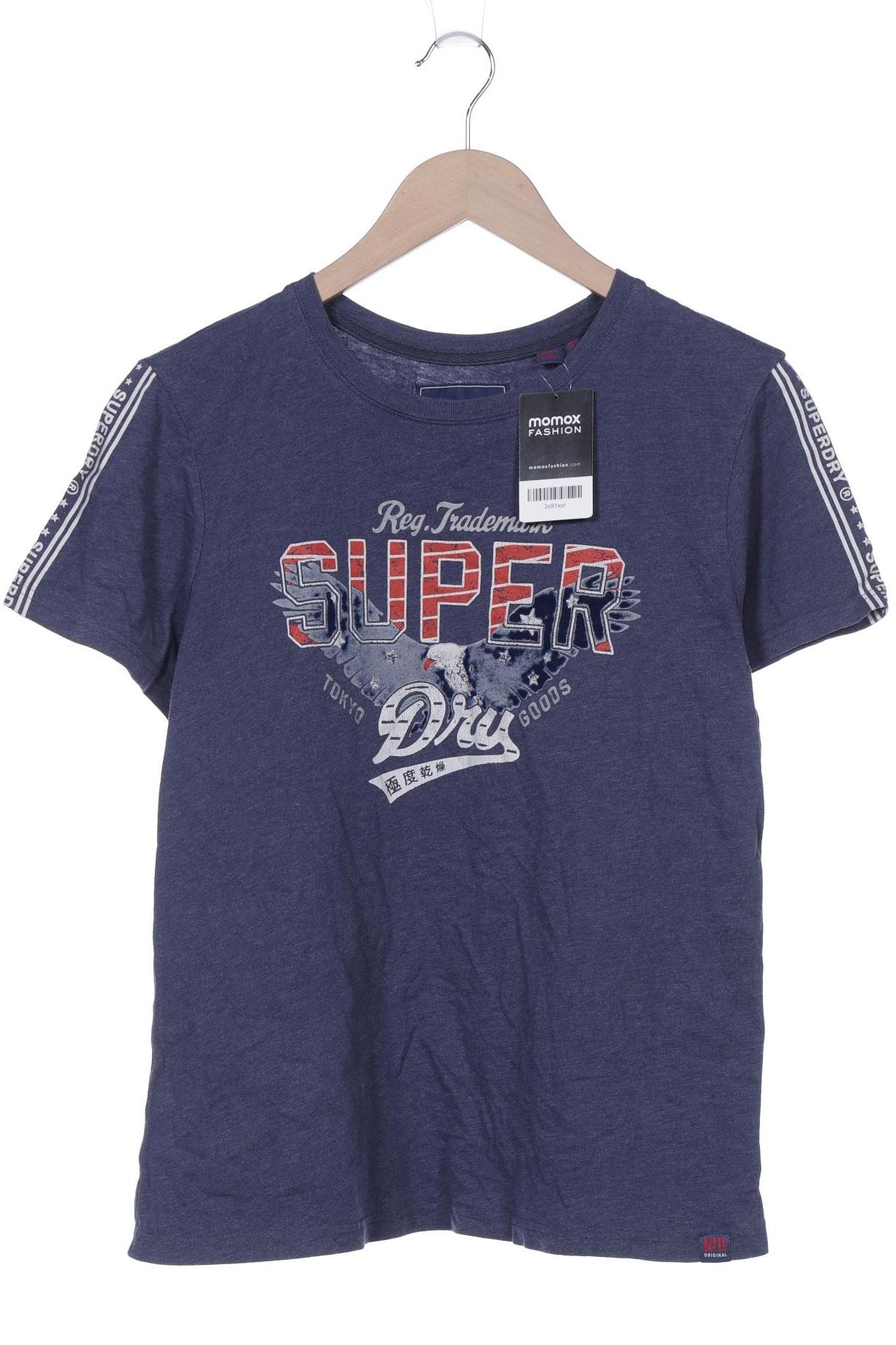 

Superdry Damen T-Shirt, marineblau, Gr. 42