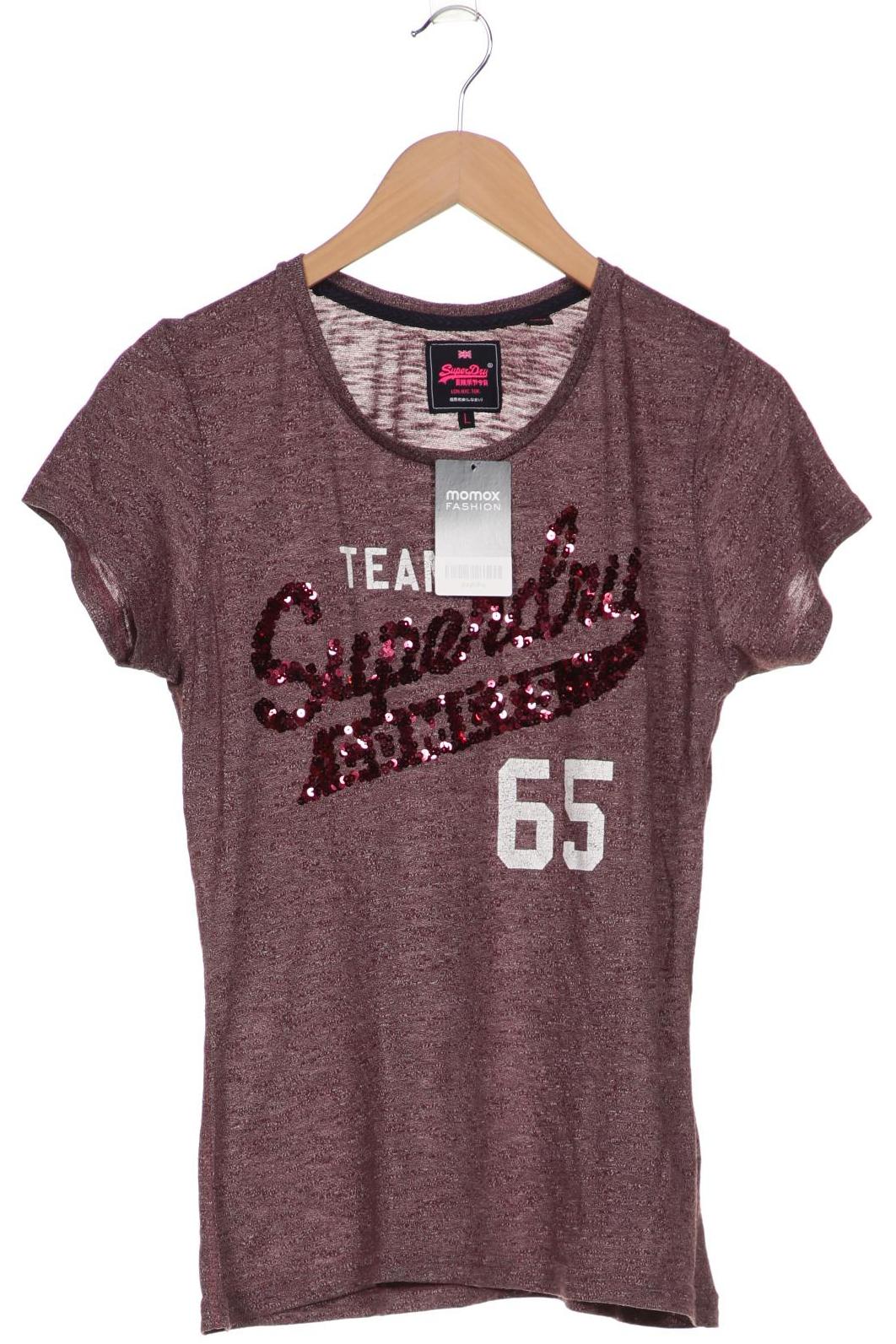 

Superdry Damen T-Shirt, bordeaux