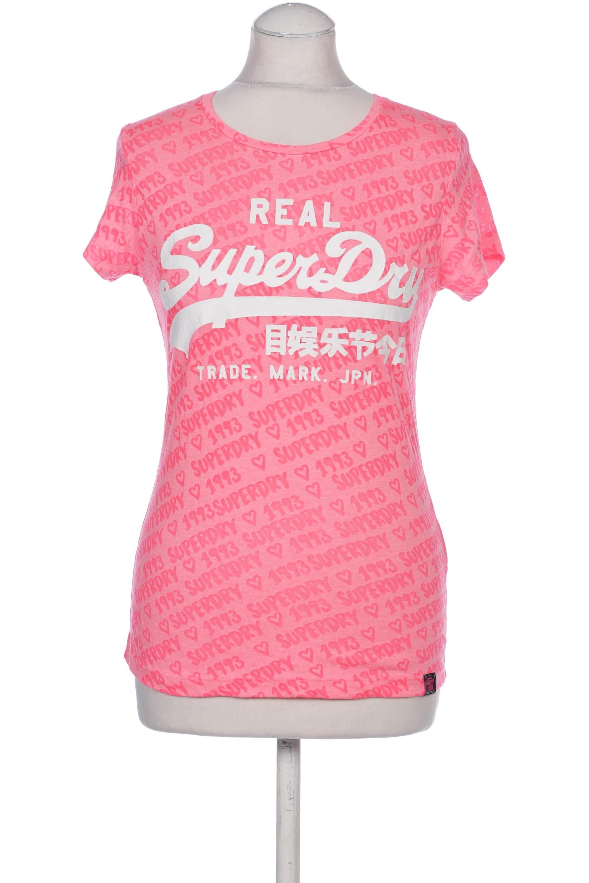 

Superdry Damen T-Shirt, neon, Gr. 36