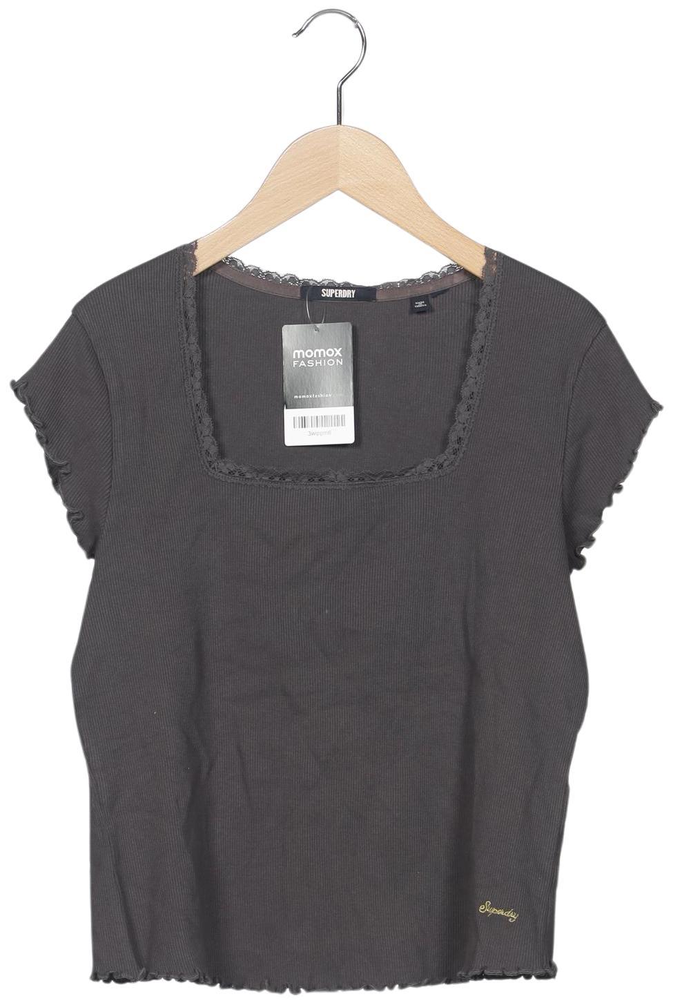 

Superdry Damen T-Shirt, grau, Gr. 38
