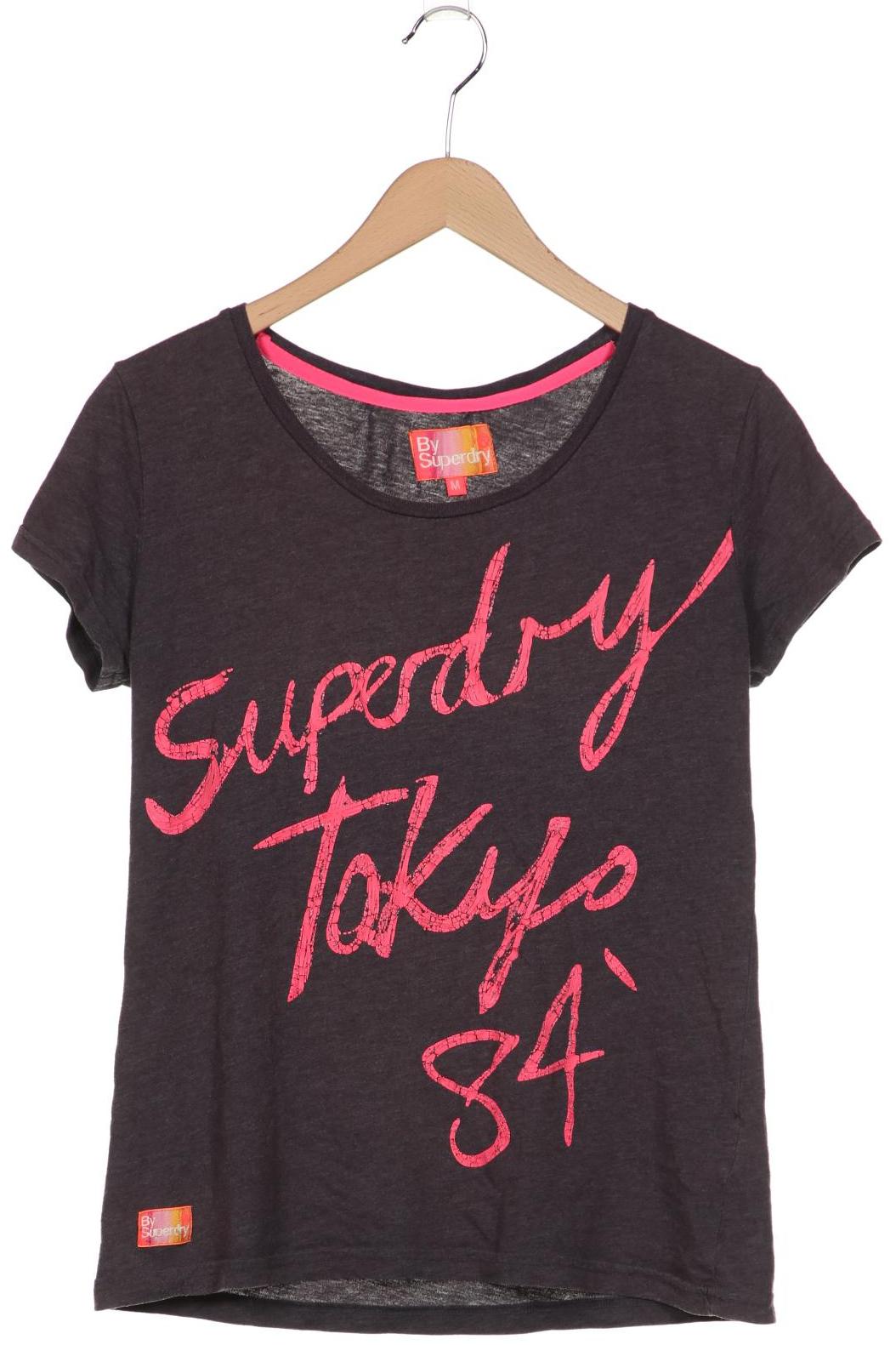 

Superdry Damen T-Shirt, grau, Gr. 38