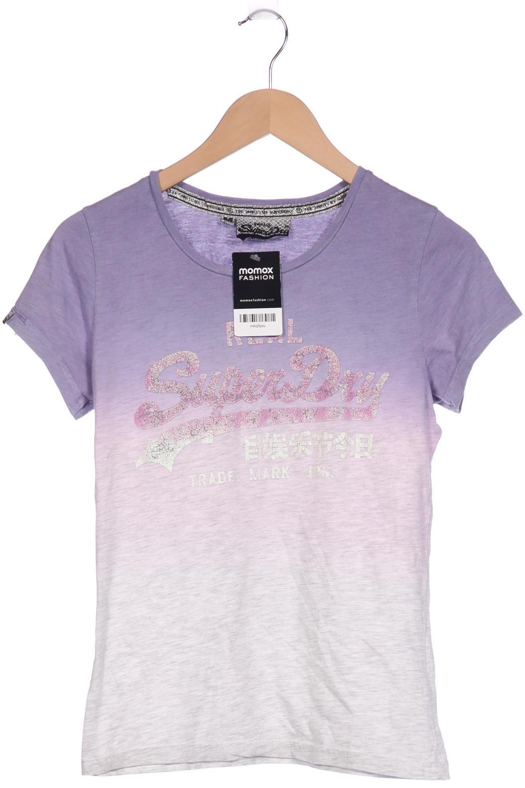 

Superdry Damen T-Shirt, flieder, Gr. 38