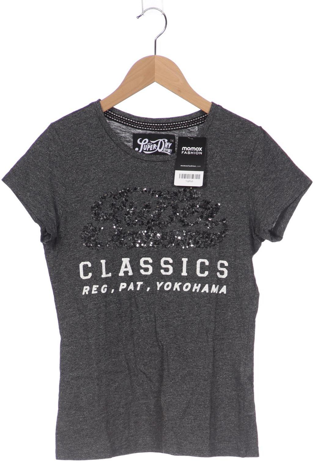 

Superdry Damen T-Shirt, grau, Gr. 38