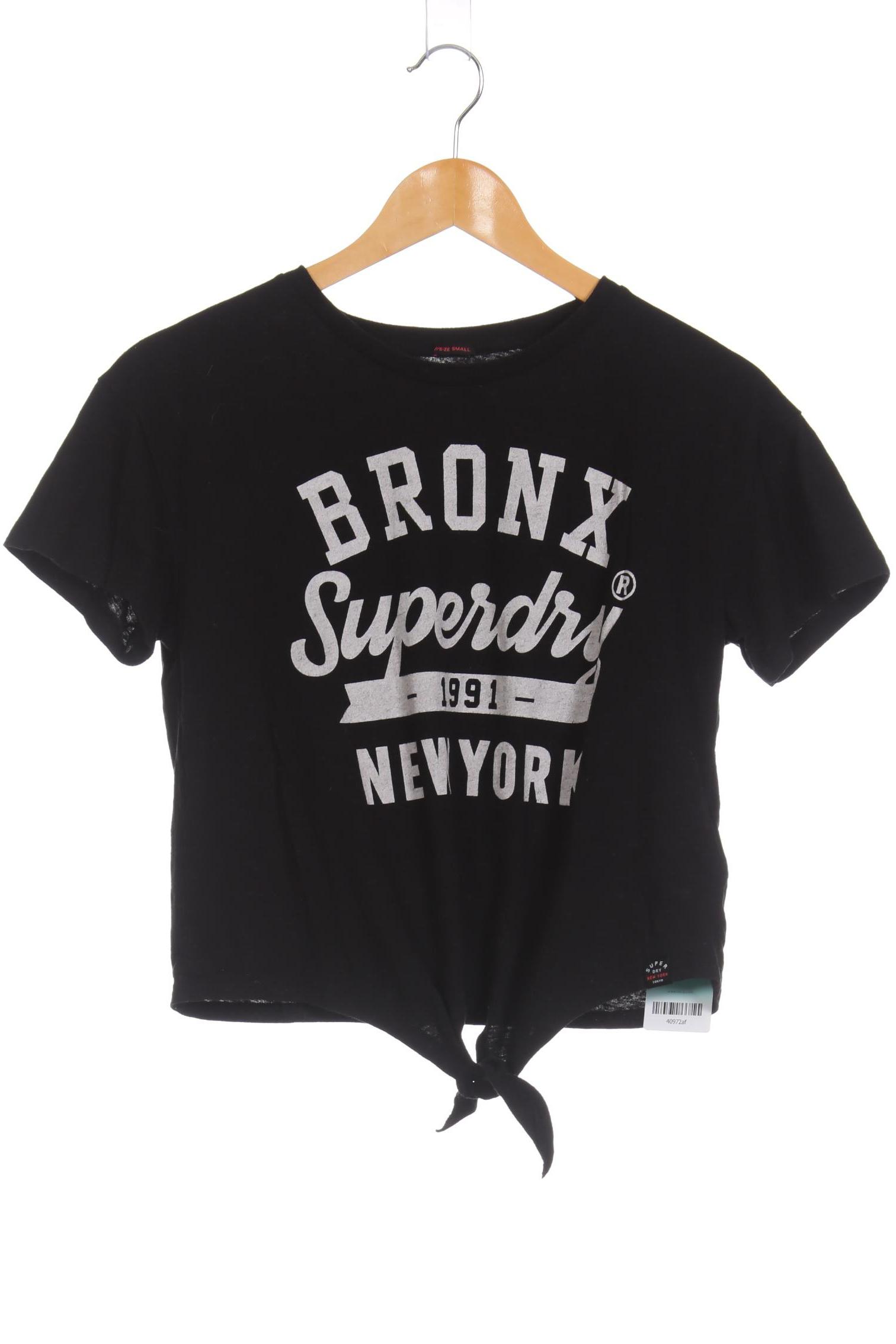 

Superdry Damen T-Shirt, schwarz, Gr.