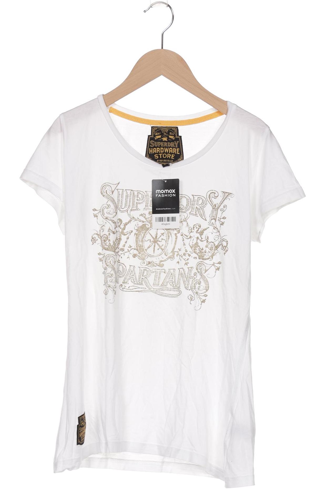 

Superdry Damen T-Shirt, weiß, Gr. 42