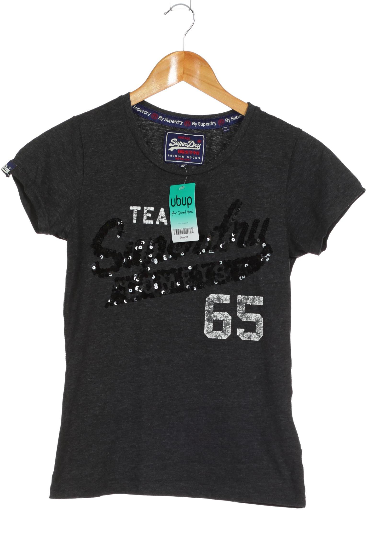 

Superdry Damen T-Shirt, grau, Gr. 36