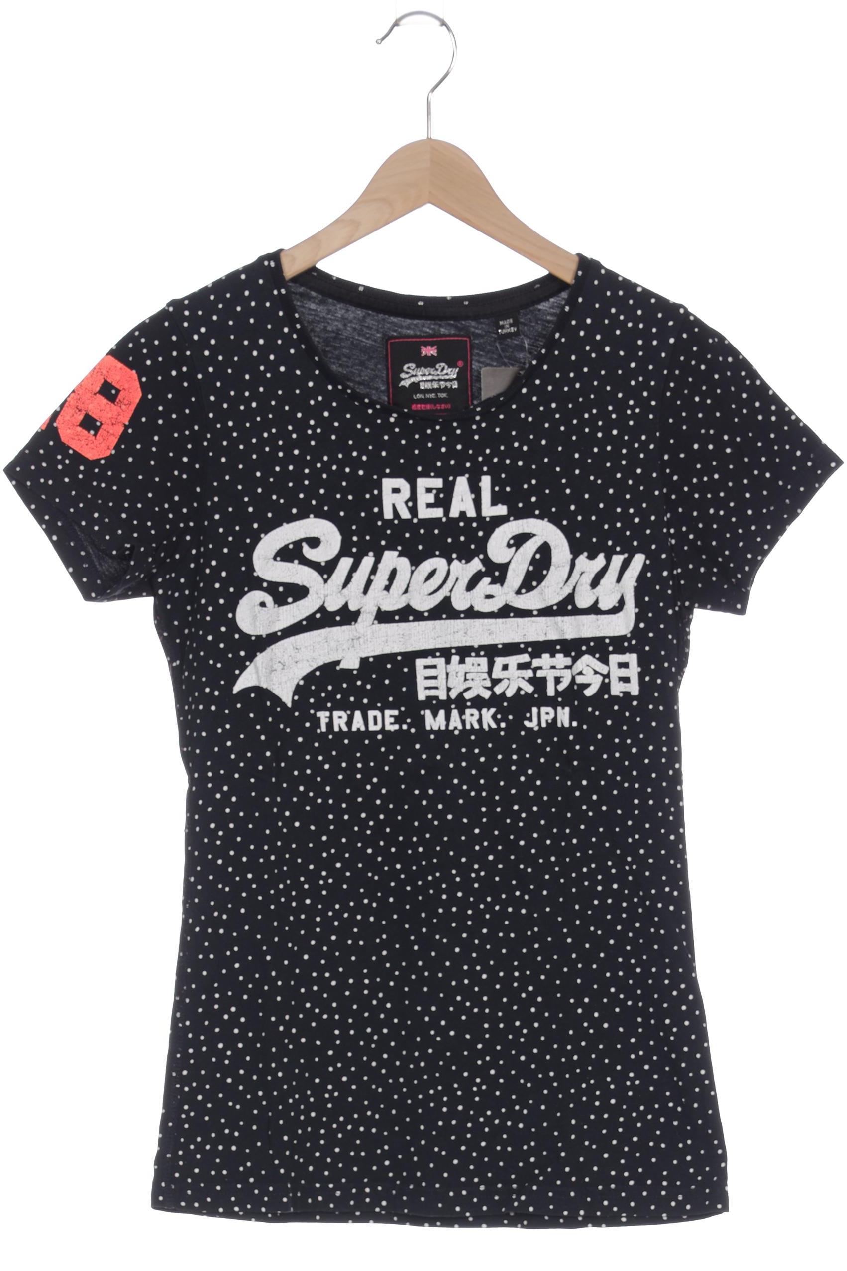 

Superdry Damen T-Shirt, schwarz, Gr.