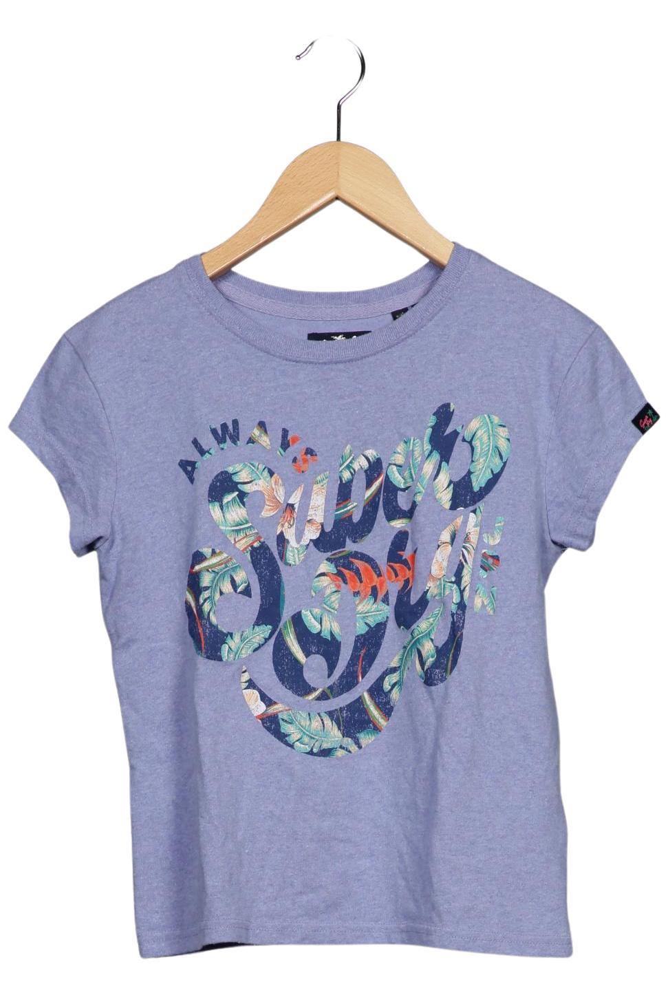 

Superdry Damen T-Shirt, hellblau, Gr. 38