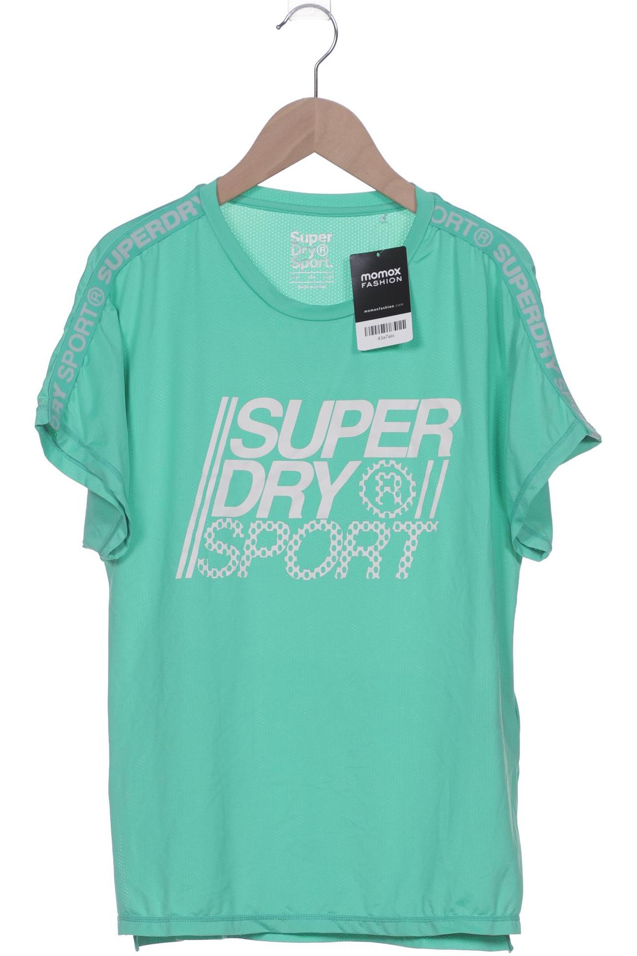

Superdry Damen T-Shirt, grün, Gr. 38