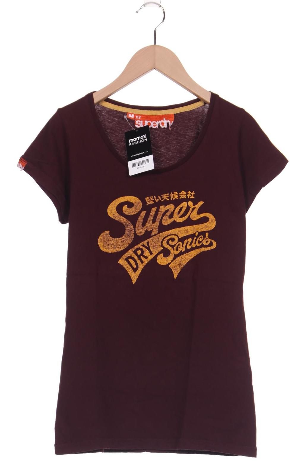 

Superdry Damen T-Shirt, bordeaux