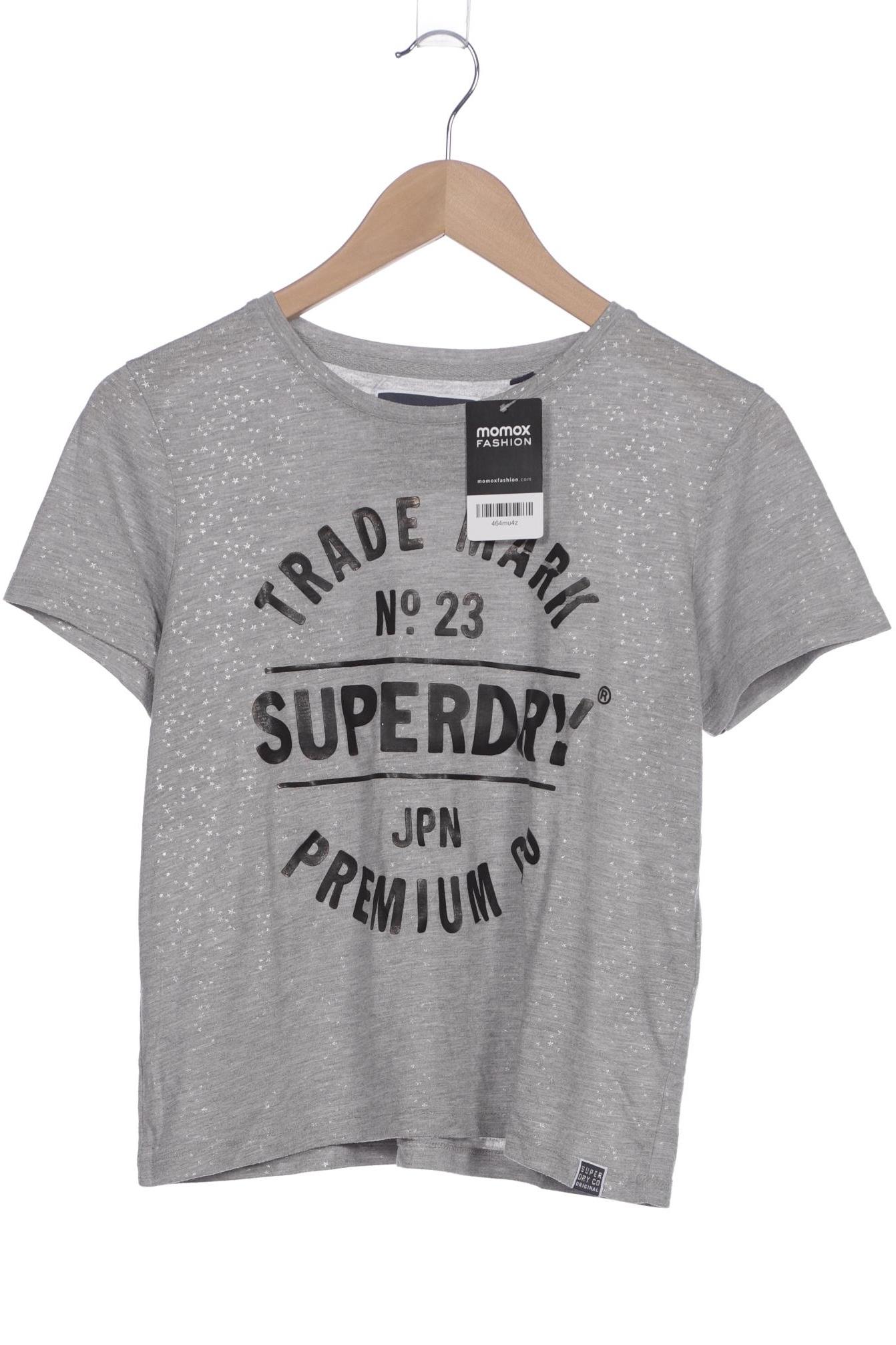 

Superdry Damen T-Shirt, grau, Gr. 38
