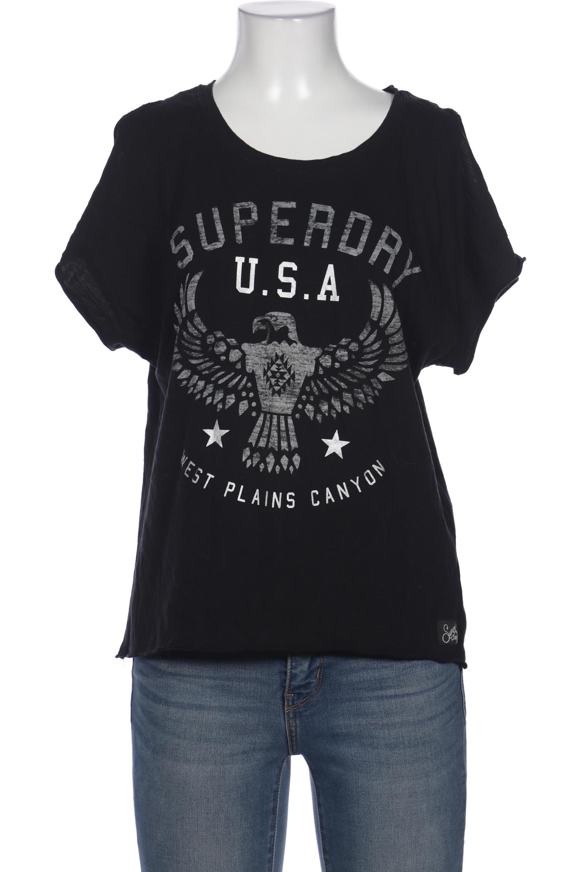 

Superdry Damen T-Shirt, schwarz