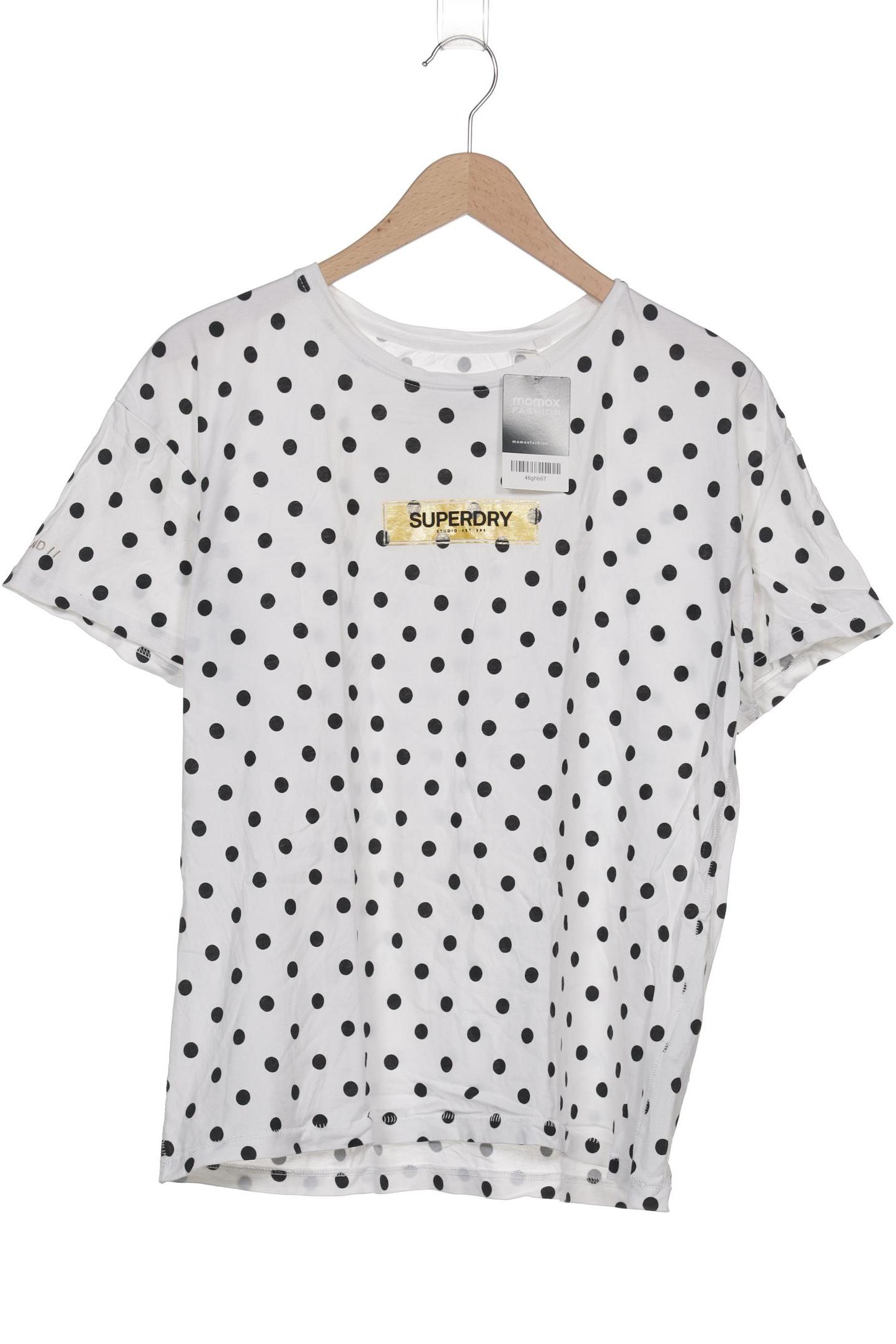 

Superdry Damen T-Shirt, weiß, Gr. 42