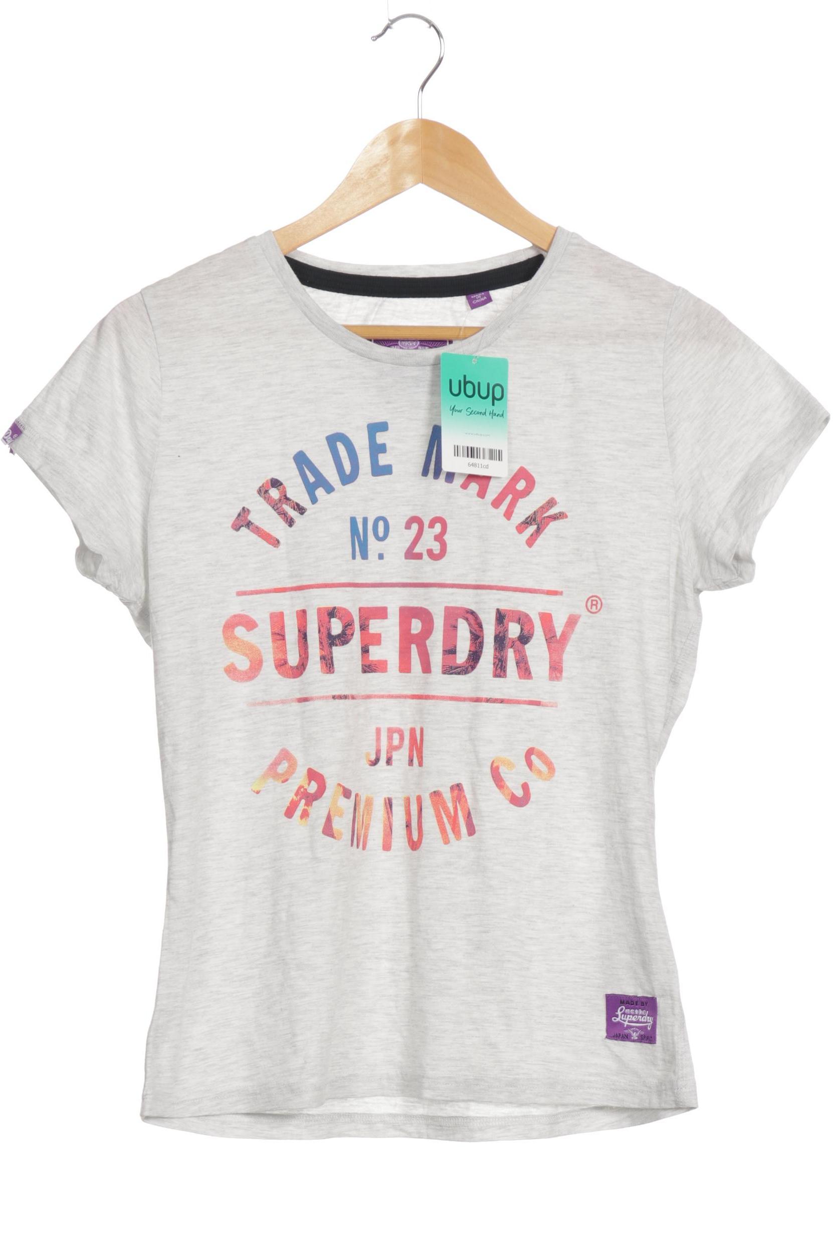 

Superdry Damen T-Shirt, weiß, Gr. 42