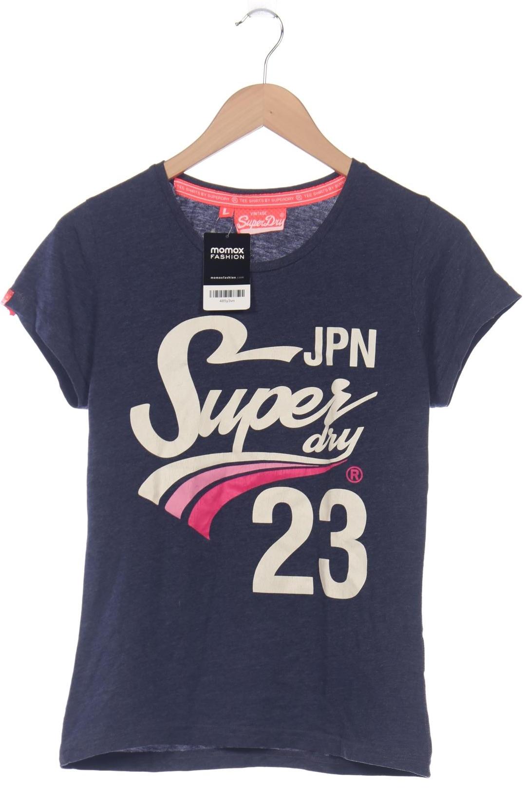 

Superdry Damen T-Shirt, marineblau, Gr. 42