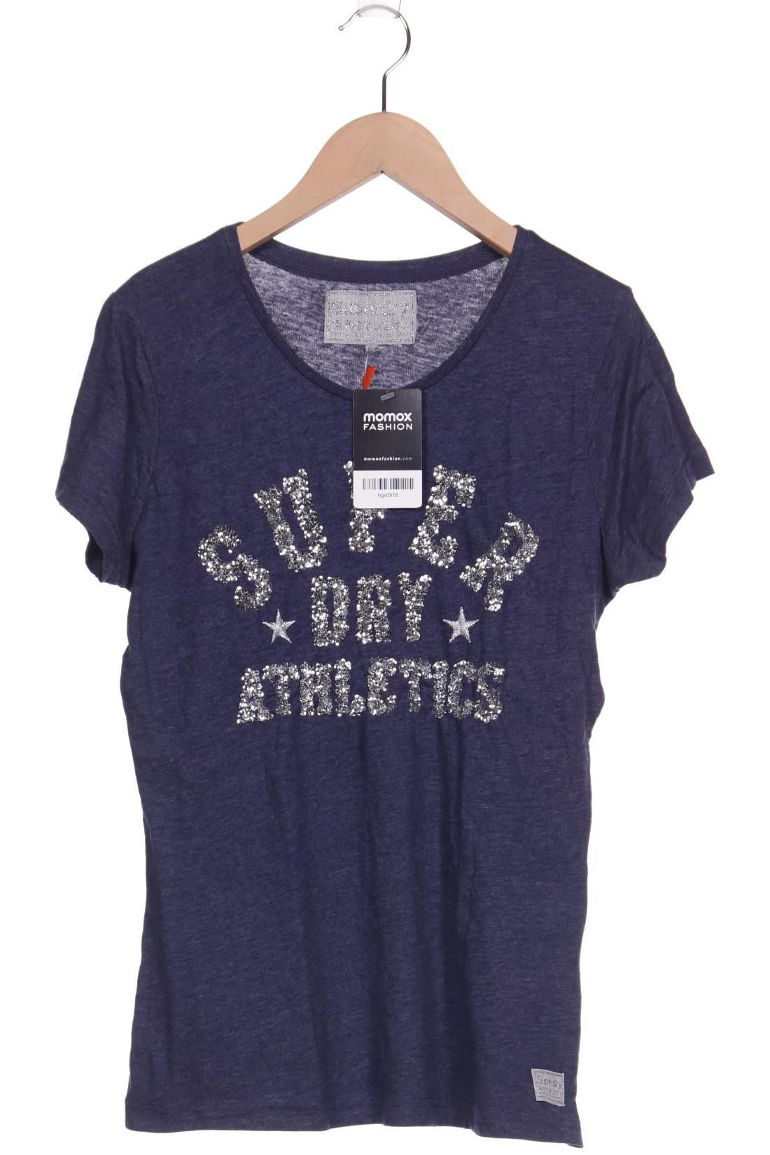 

Superdry Damen T-Shirt, blau, Gr. 42