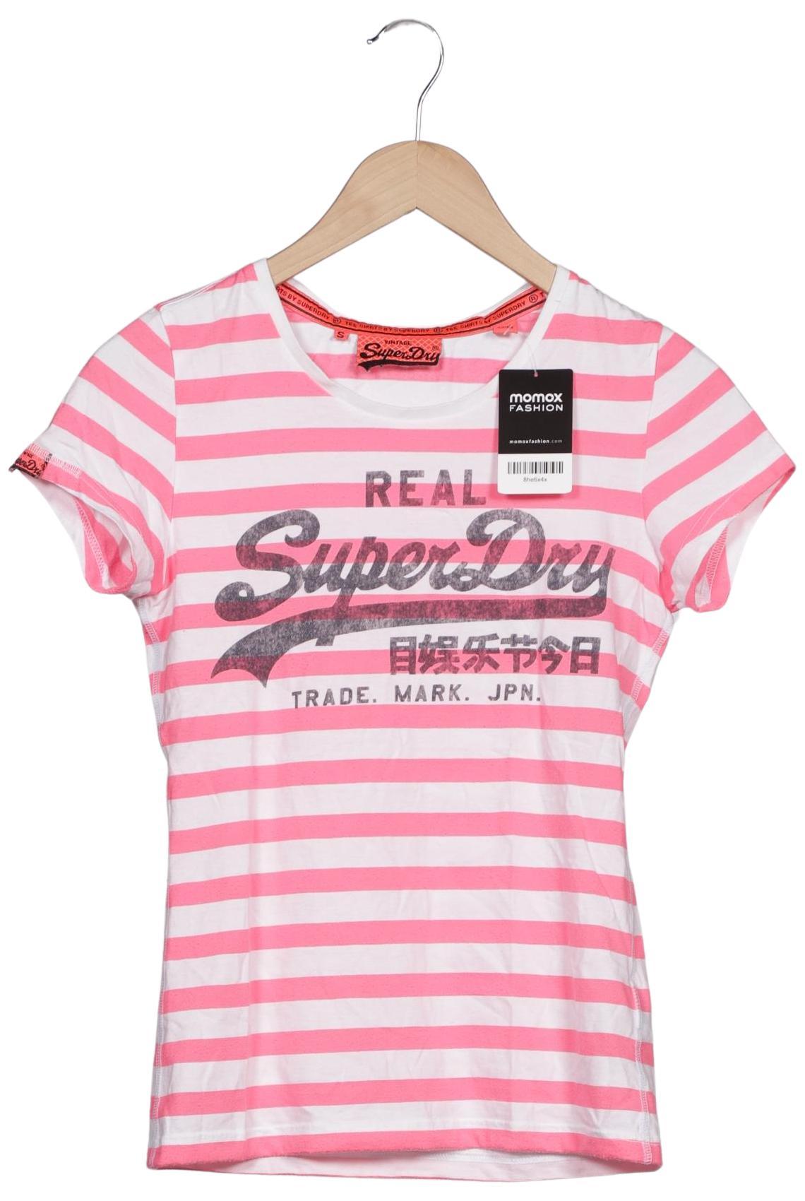 

Superdry Damen T-Shirt, pink, Gr. 36