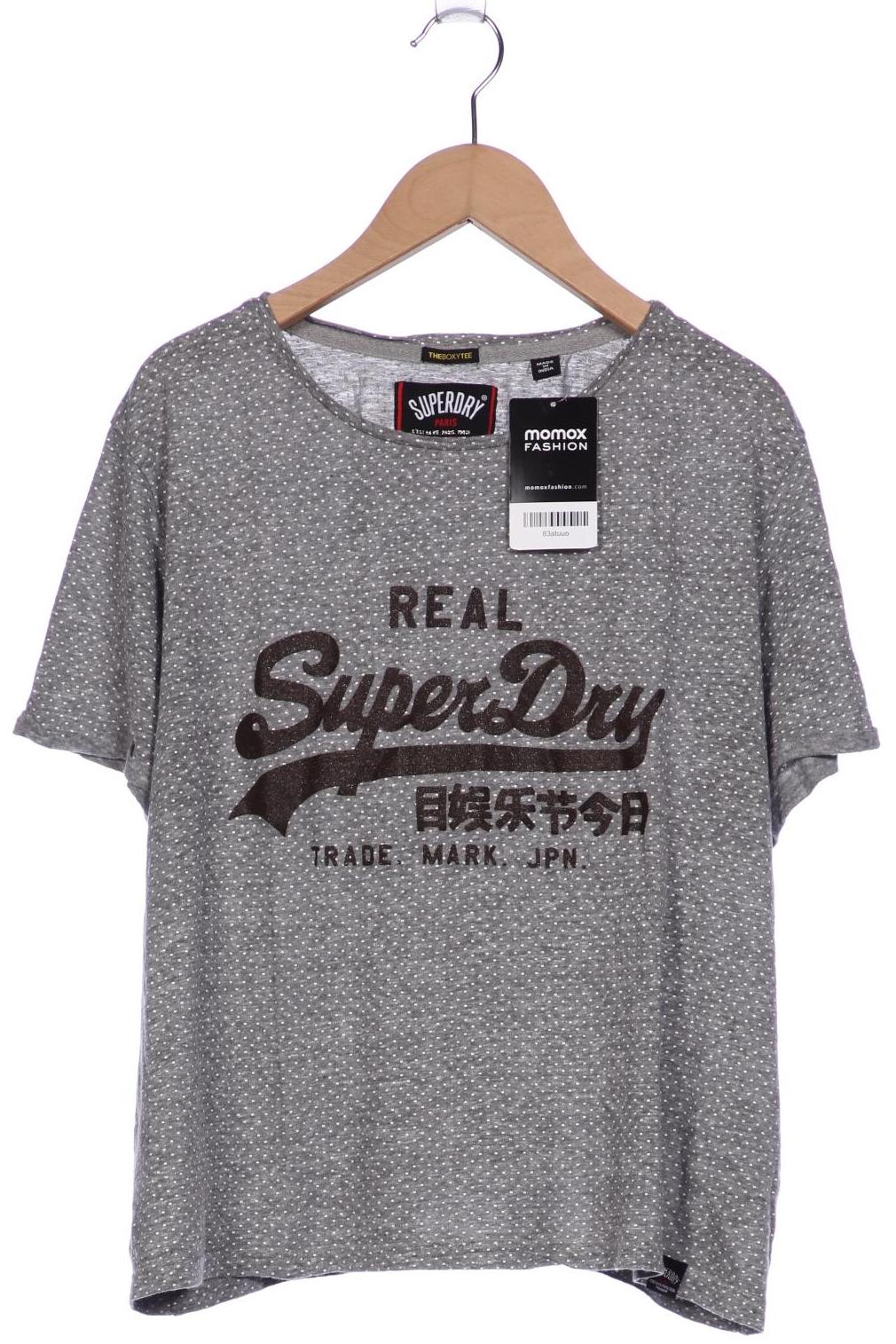 

Superdry Damen T-Shirt, grau, Gr. 42