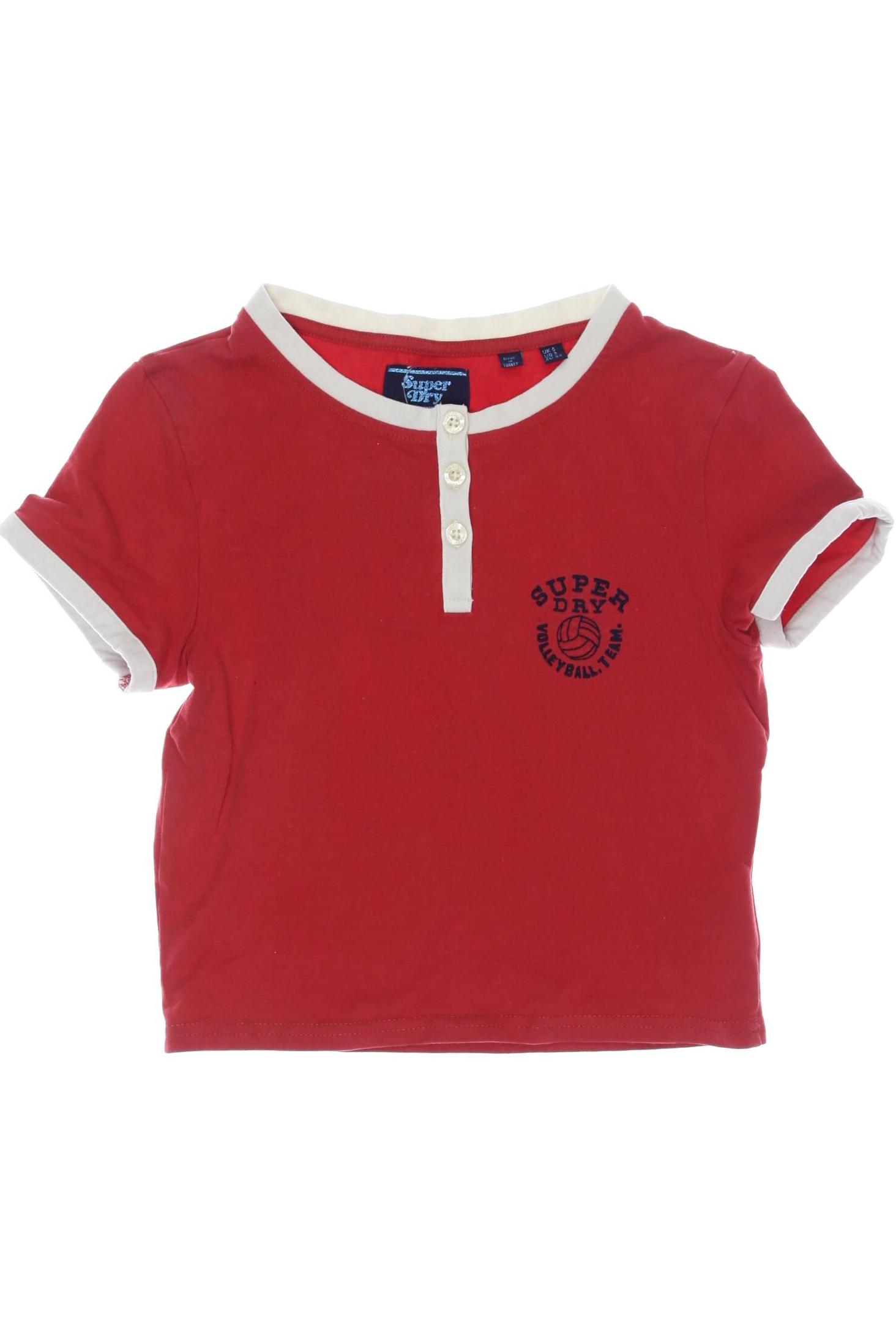 

Superdry Damen T-Shirt, rot, Gr. 34