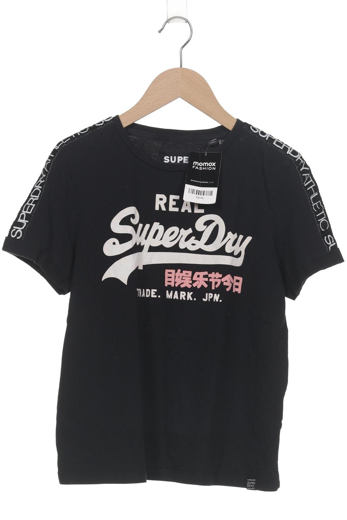 

Superdry Damen T-Shirt, schwarz, Gr. 38