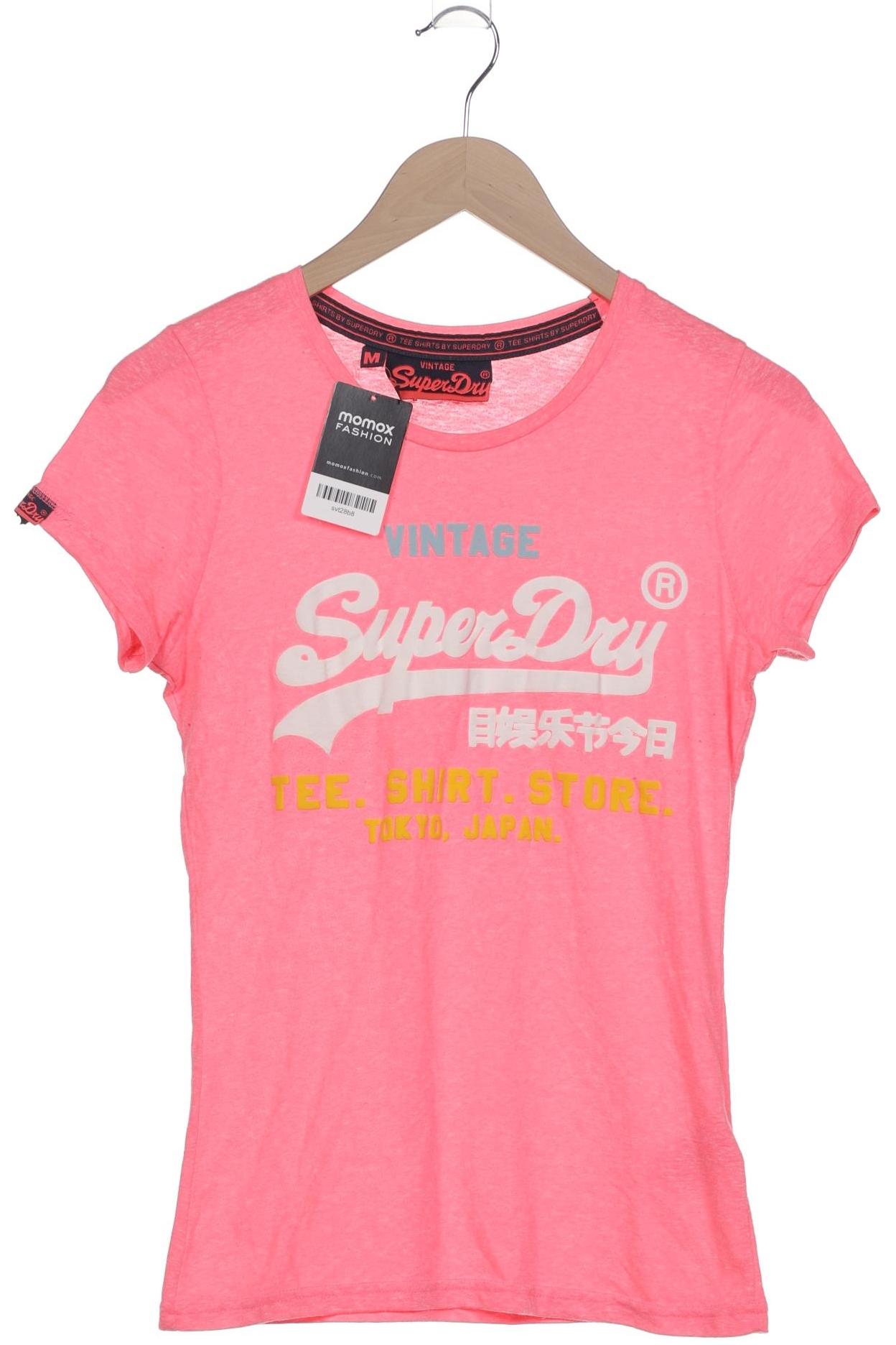 

Superdry Damen T-Shirt, neon, Gr. 38