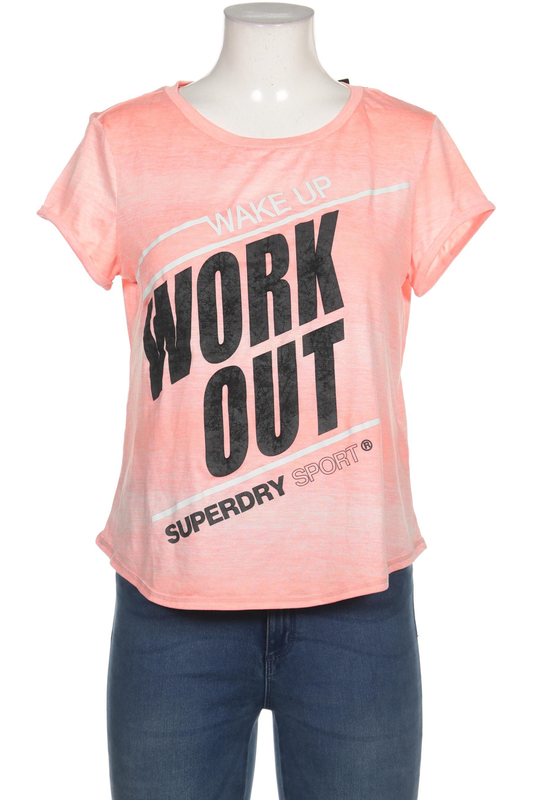 

Superdry Damen T-Shirt, neon, Gr. 40