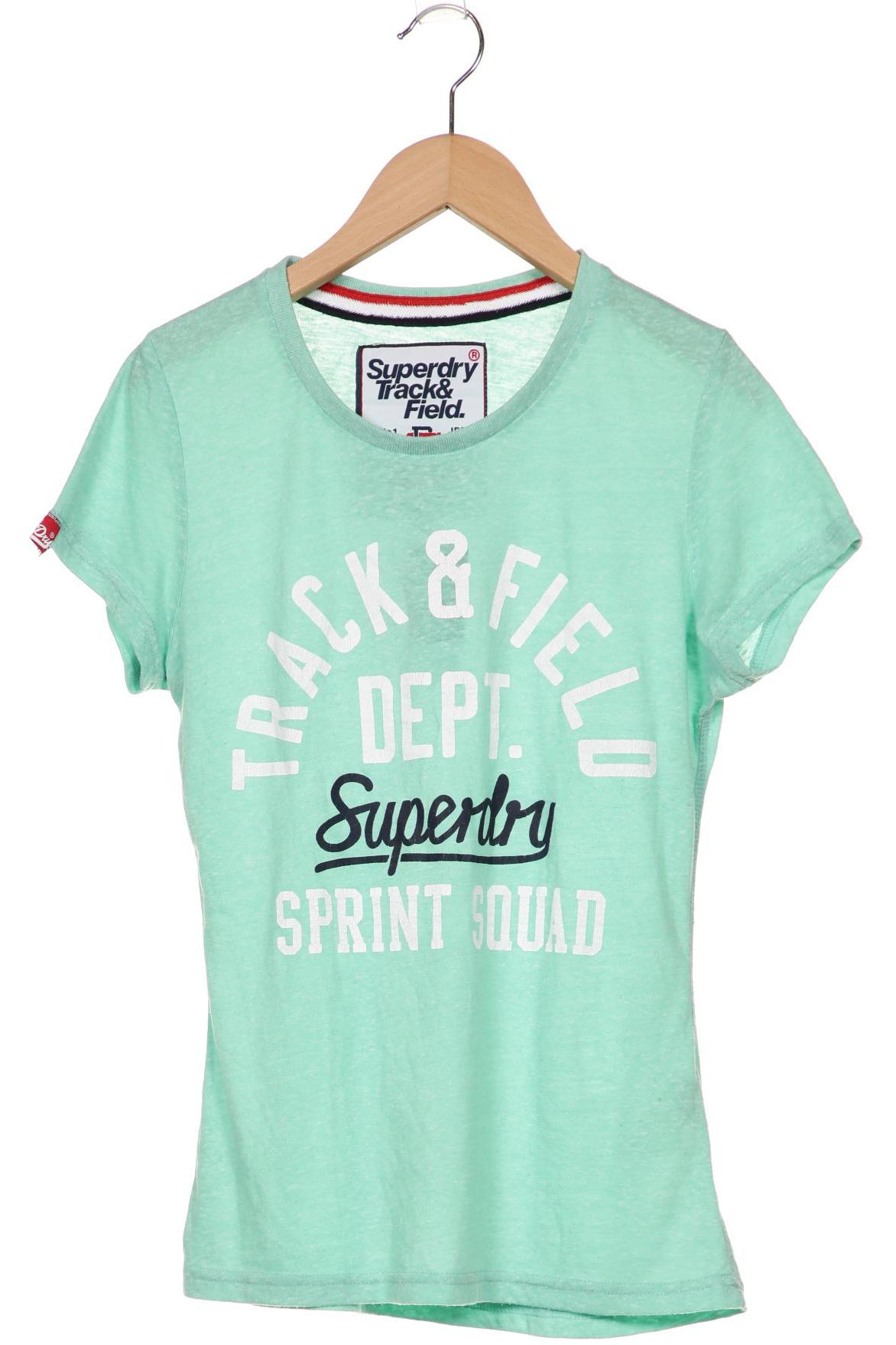 

Superdry Damen T-Shirt, hellgrün