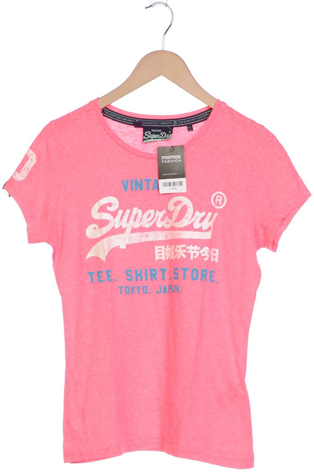 

Superdry Damen T-Shirt, neon, Gr. 42