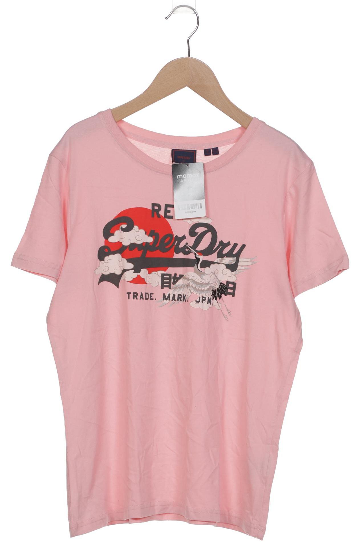 

Superdry Damen T-Shirt, pink, Gr. 42