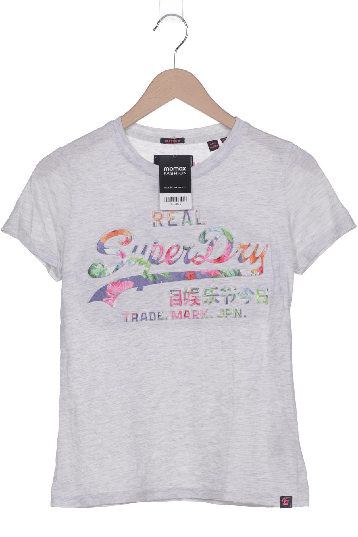 

Superdry Damen T-Shirt, grau, Gr. 38