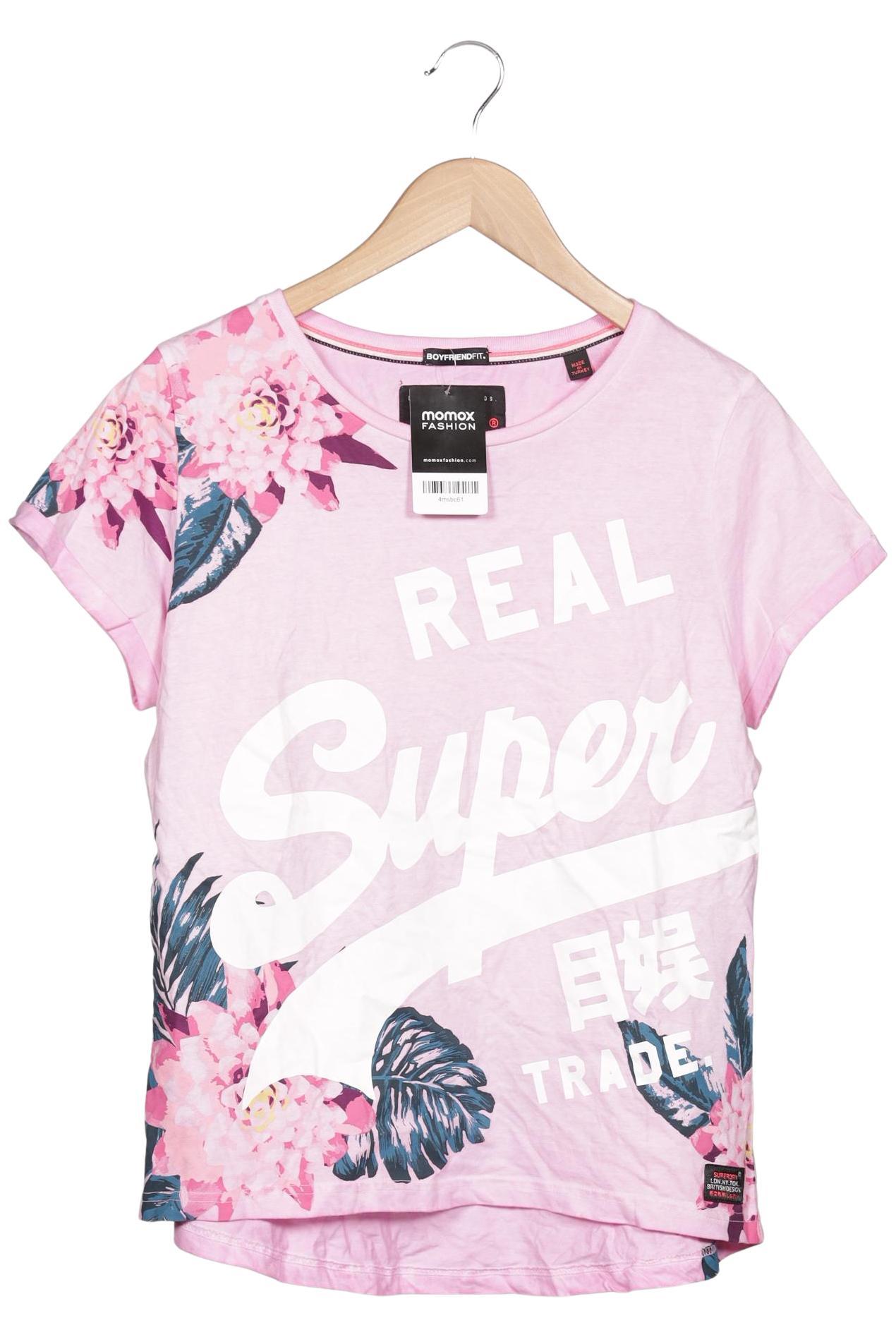 

Superdry Damen T-Shirt, pink, Gr. 34