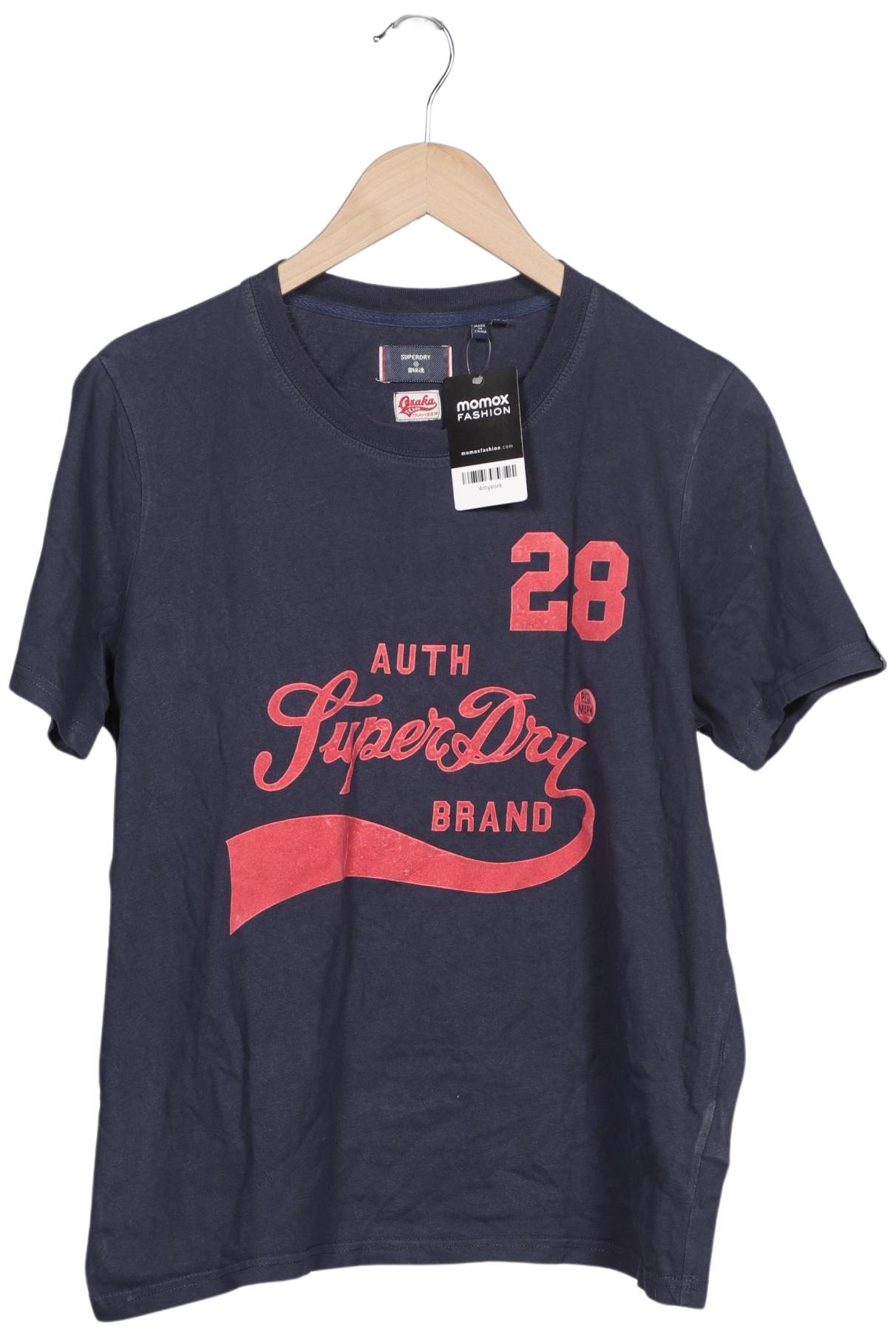 

Superdry Damen T-Shirt, blau, Gr. 42