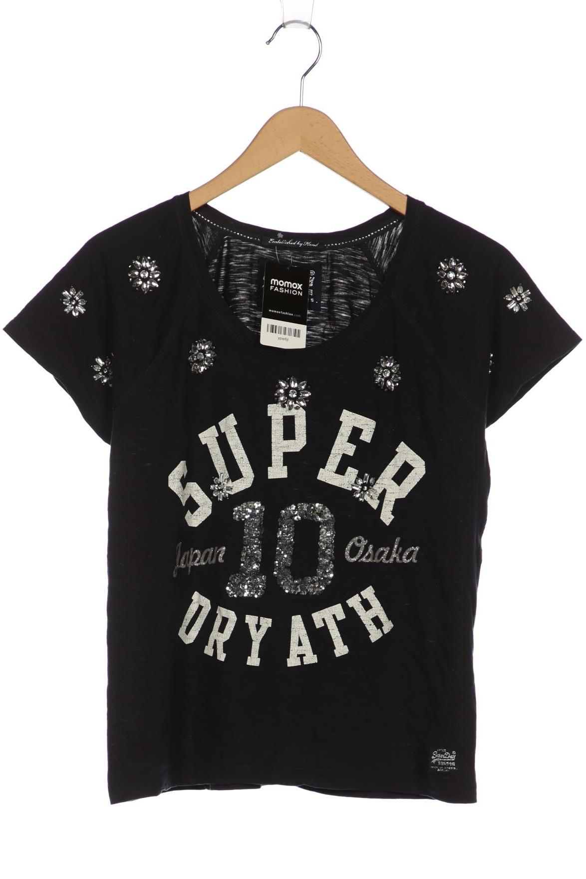 

Superdry Damen T-Shirt, marineblau, Gr. 38