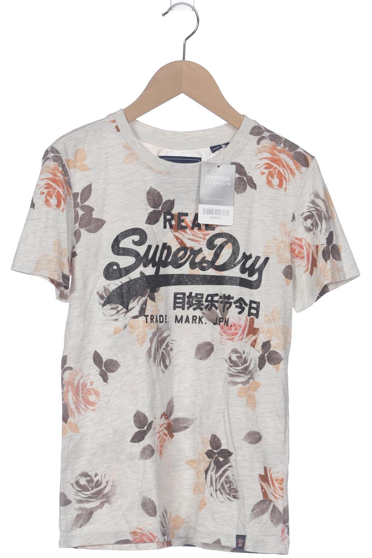 

Superdry Damen T-Shirt, grau, Gr. 36