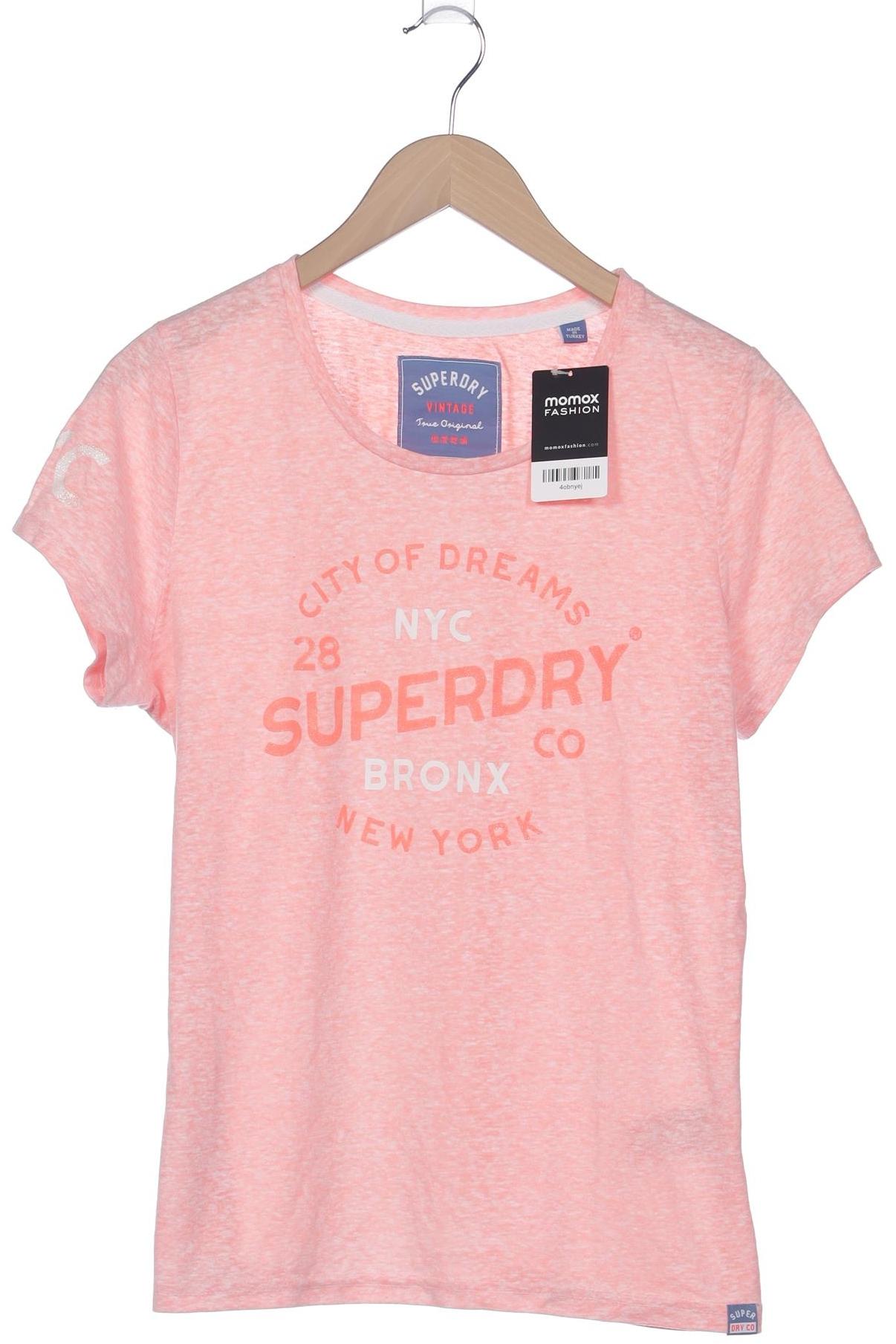

Superdry Damen T-Shirt, orange, Gr. 42