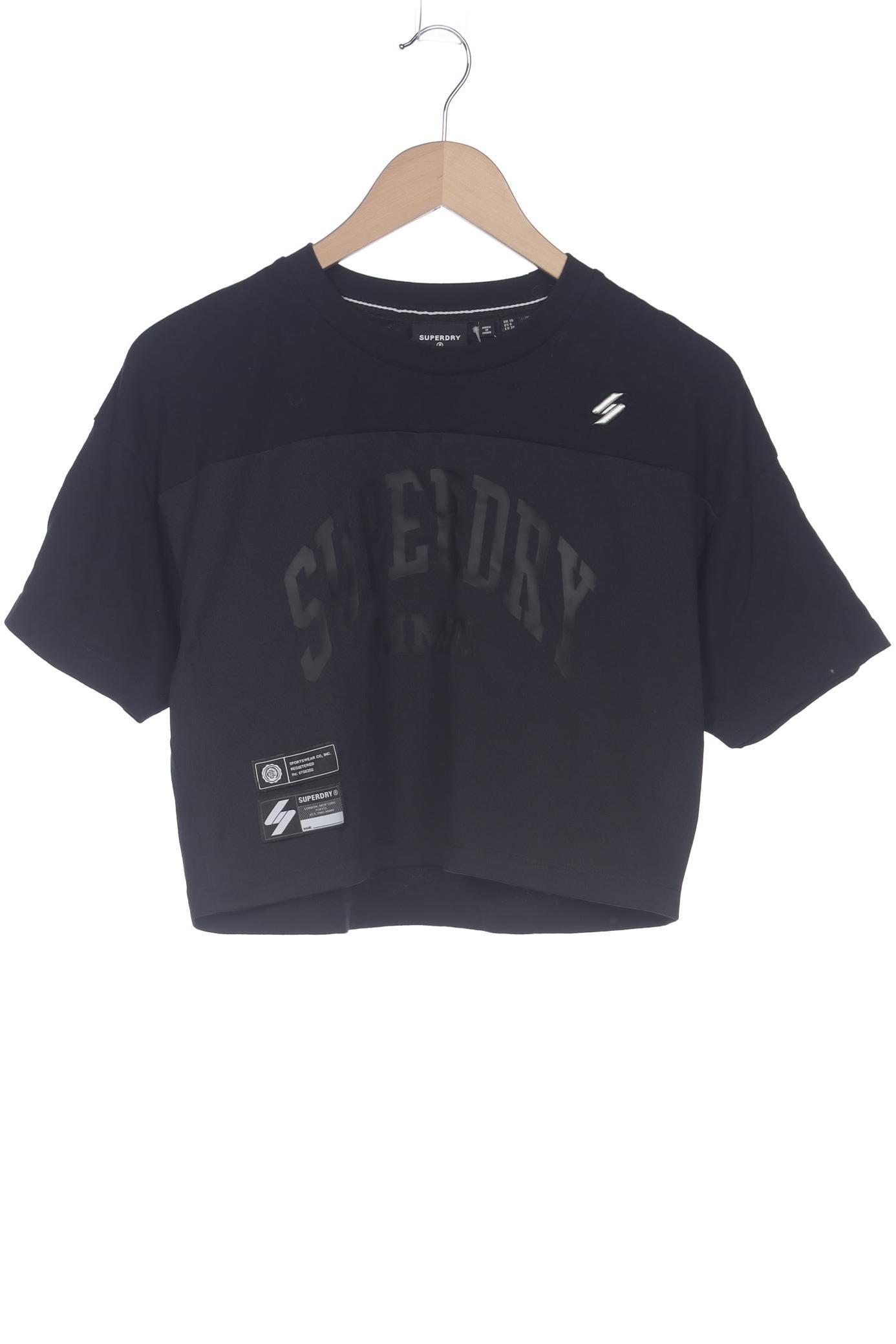 

Superdry Damen T-Shirt, schwarz, Gr. 38