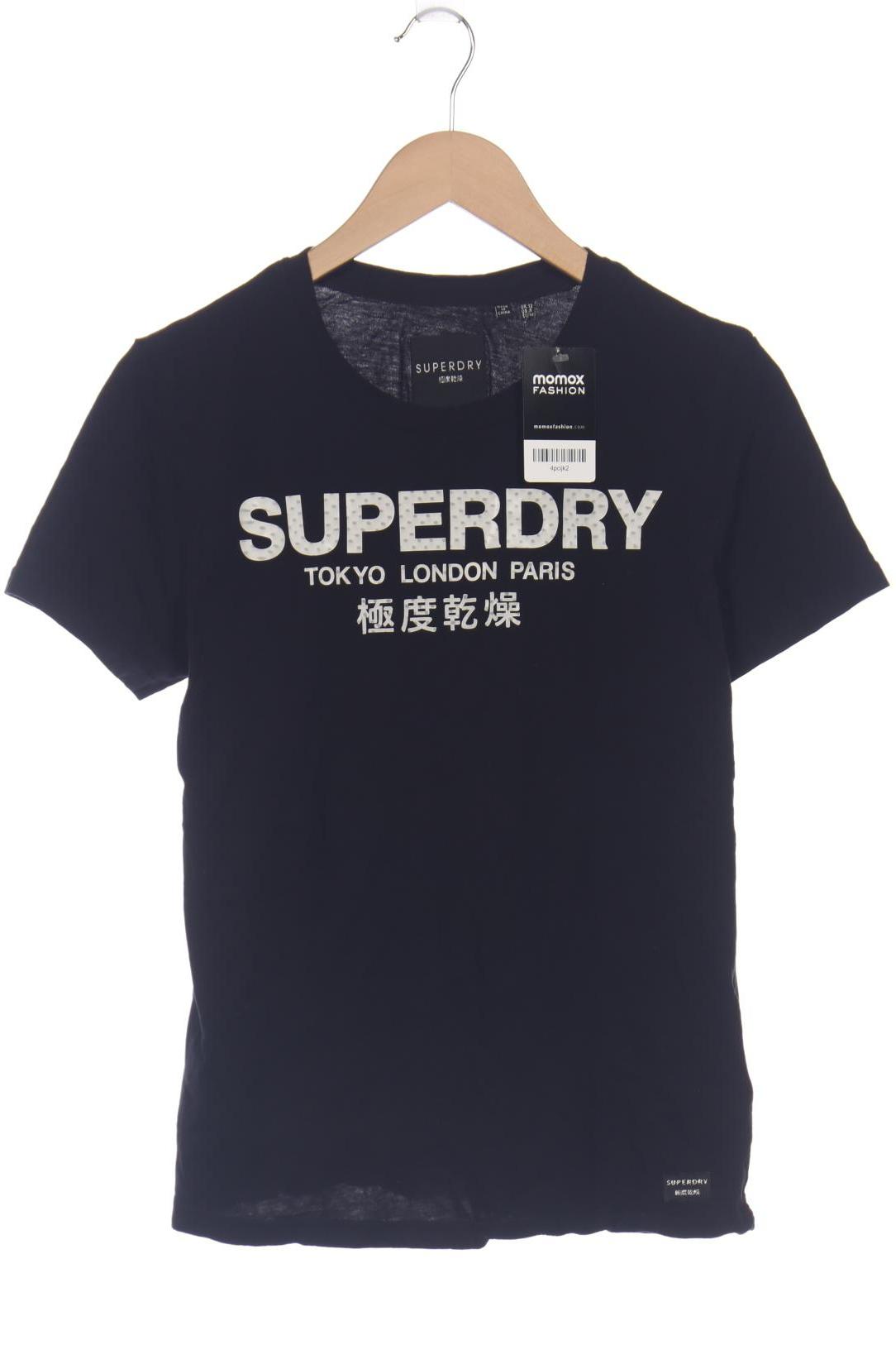 

Superdry Damen T-Shirt, schwarz, Gr. 40