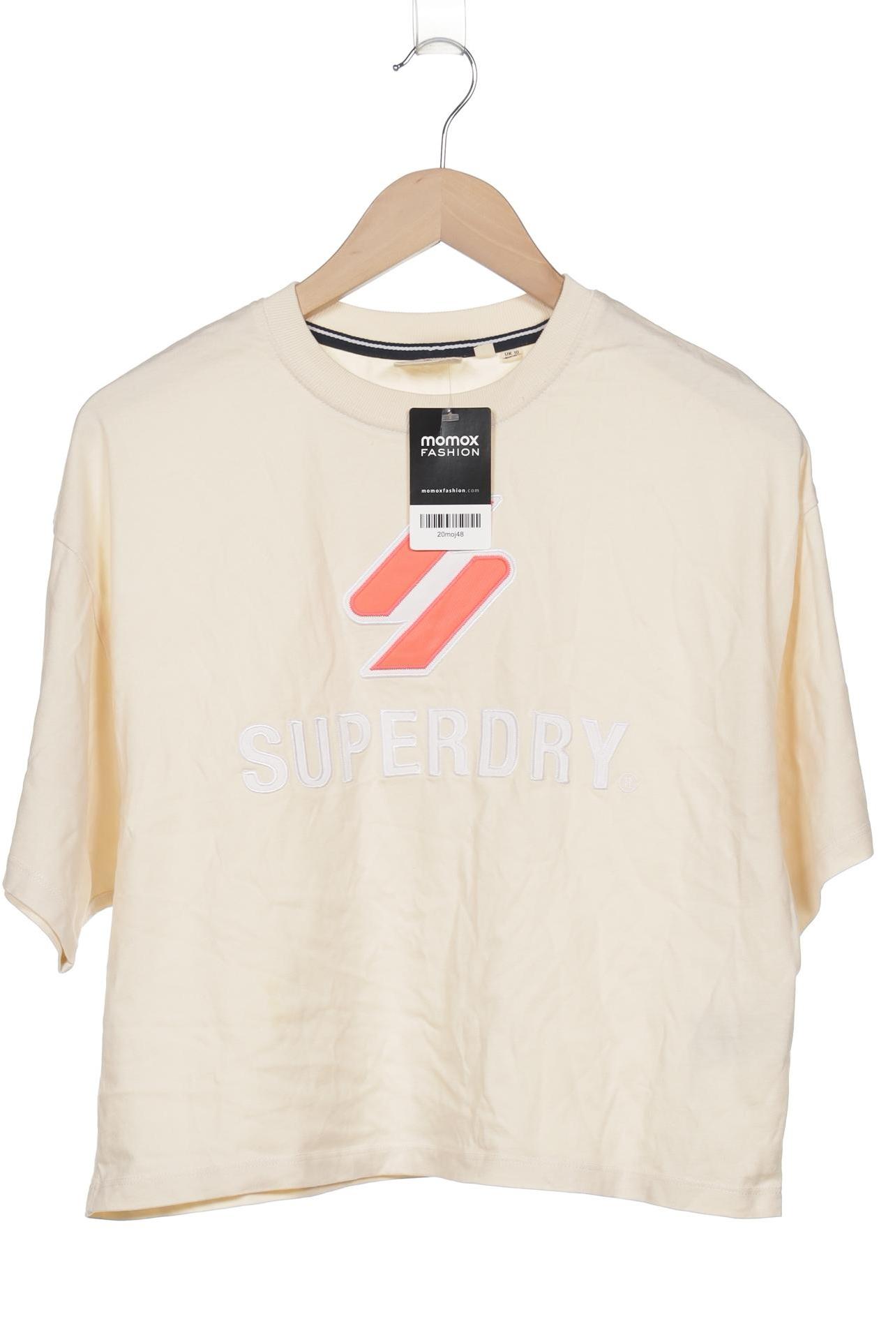 

Superdry Damen T-Shirt, gelb, Gr. 38