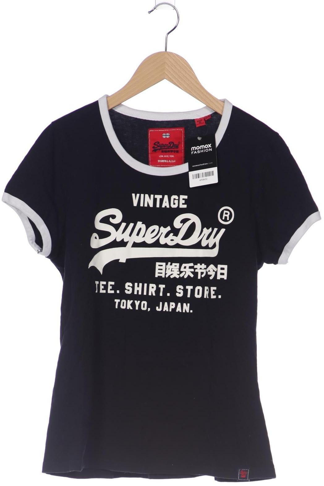 

Superdry Damen T-Shirt, schwarz, Gr. 44