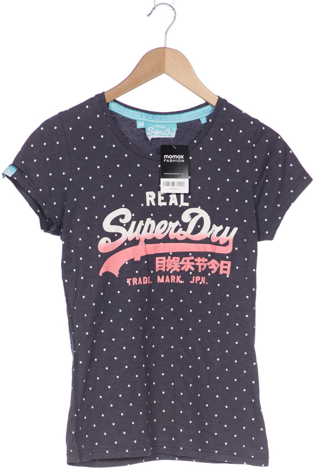 

Superdry Damen T-Shirt, marineblau, Gr. 38
