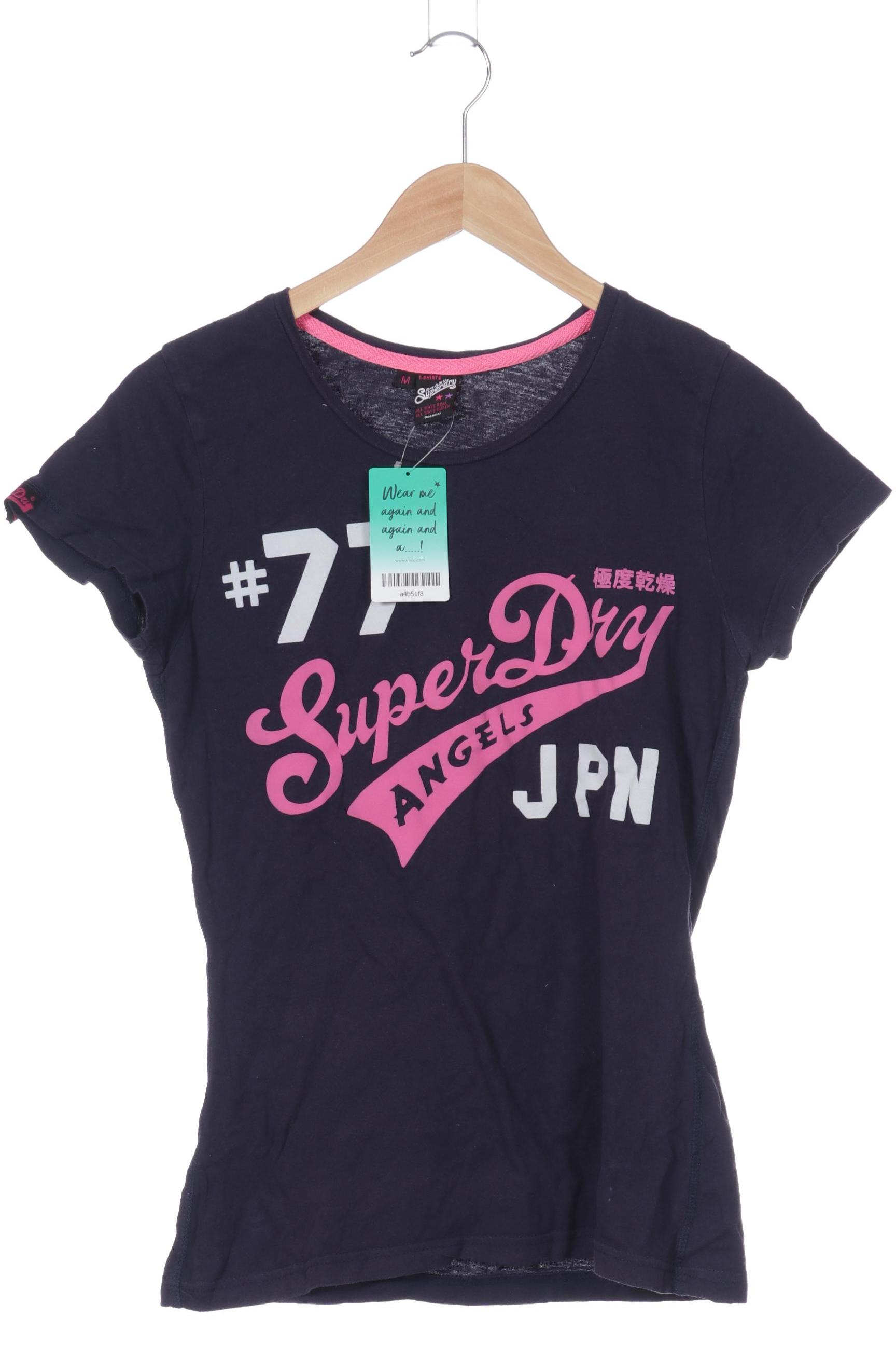 

Superdry Damen T-Shirt, blau, Gr. 38