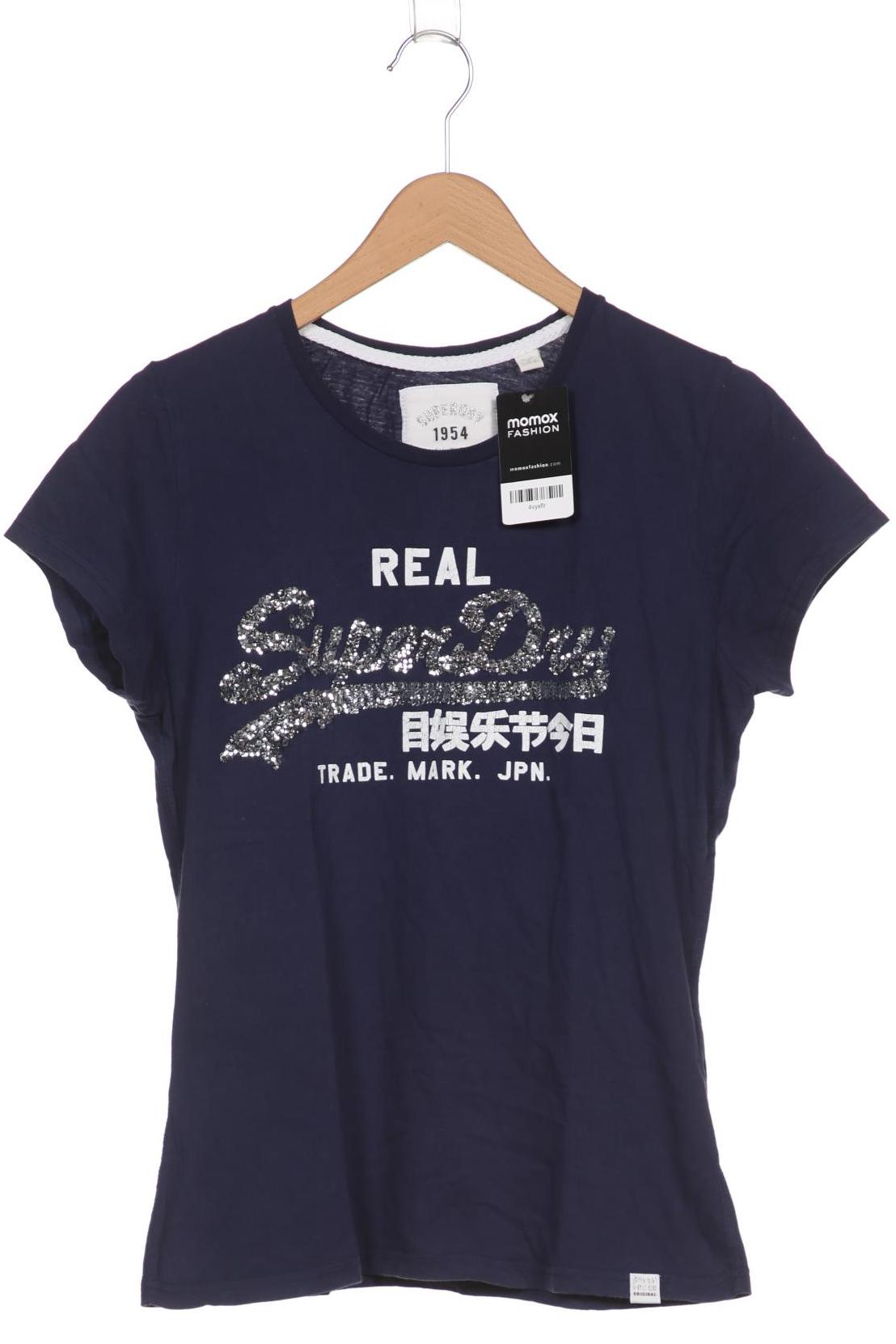 

Superdry Damen T-Shirt, marineblau, Gr. 42